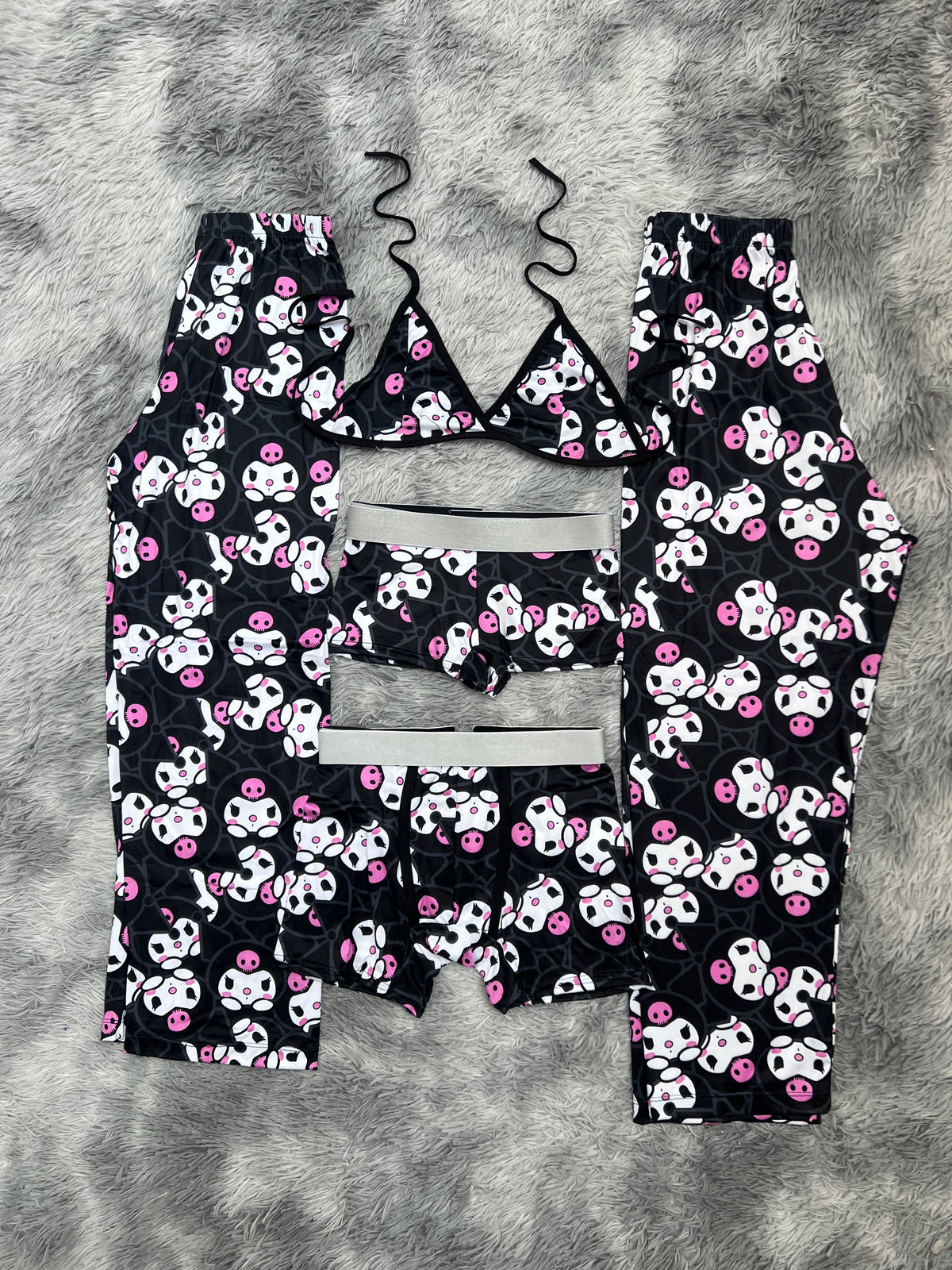Kuromy Faces 5 Piece PJ Set
