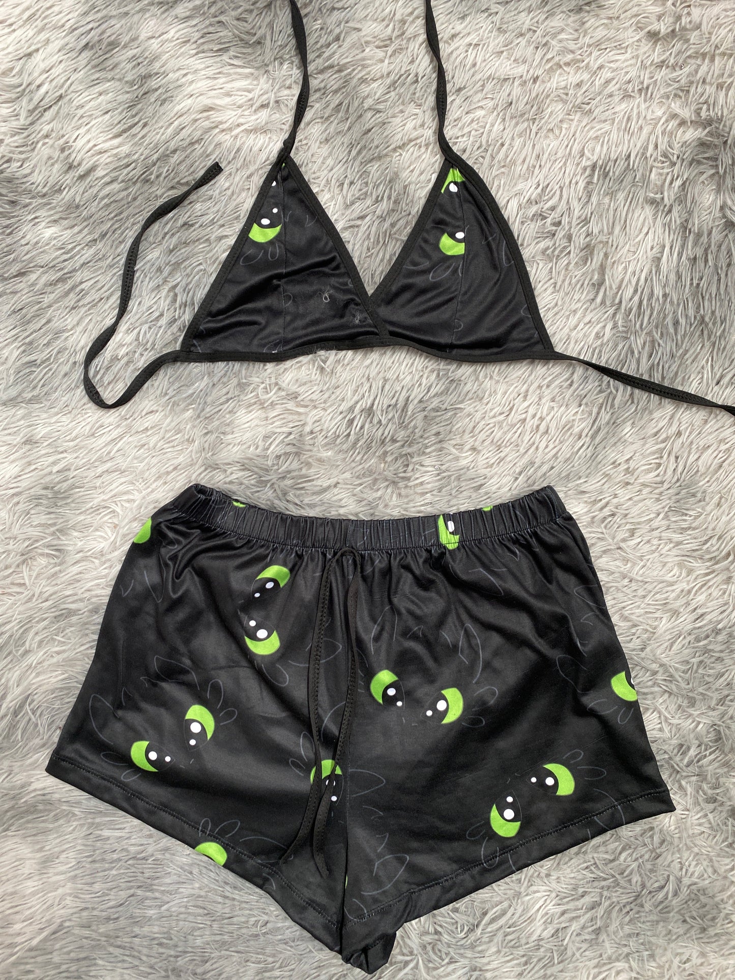 Toothless Dragon Top & Shorts Set