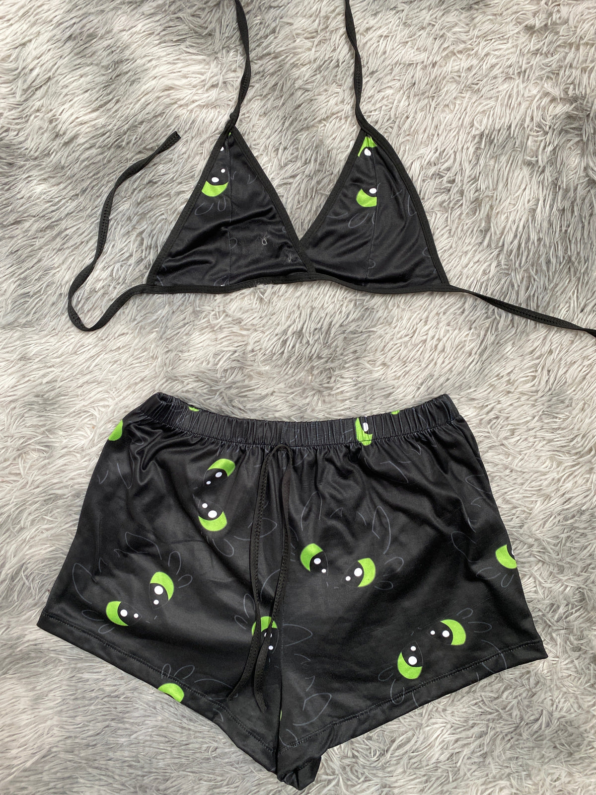 Toothless Dragon Top & Shorts Set