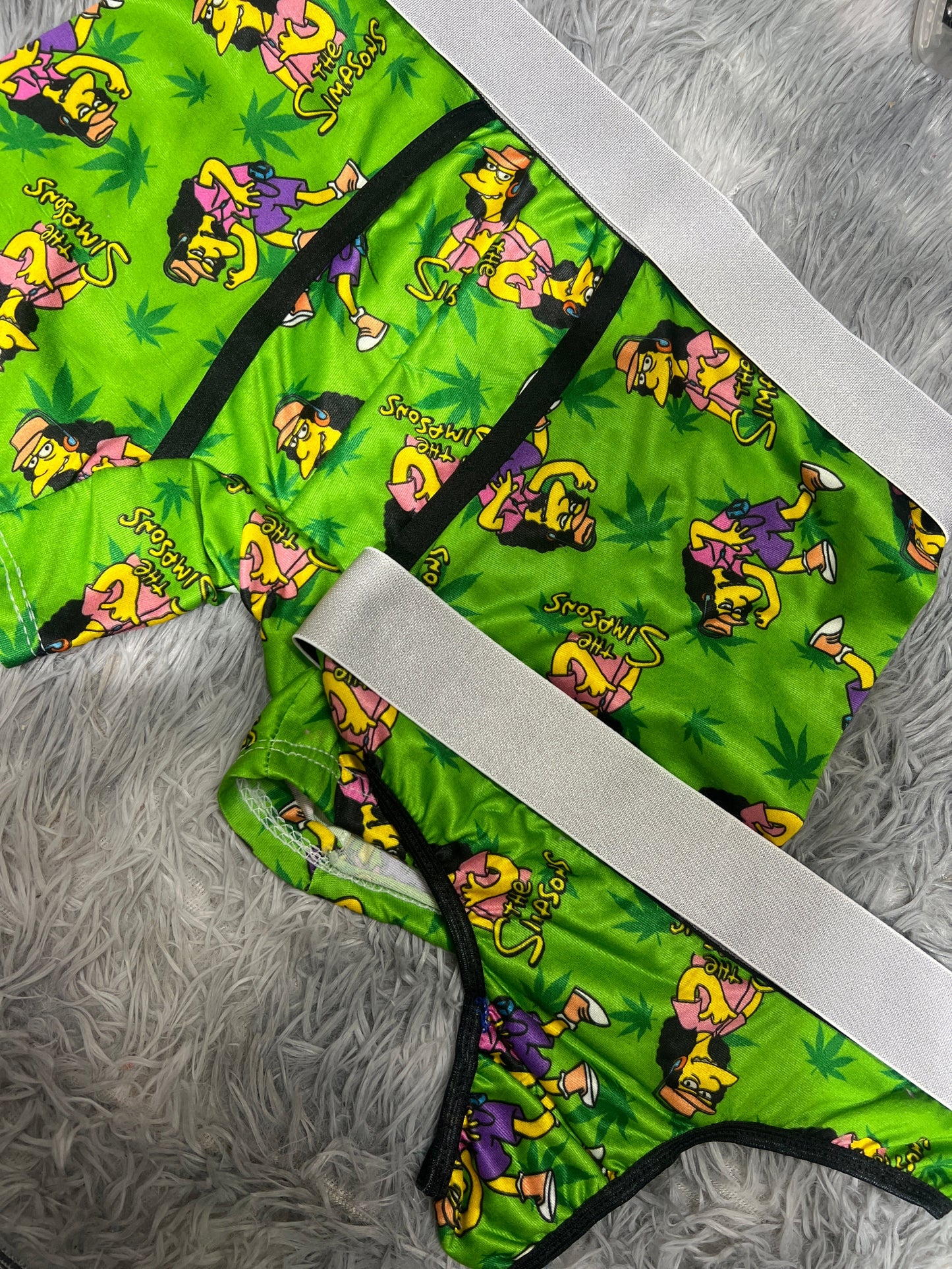The Simpson Boxer One-size With Thong - Fundies