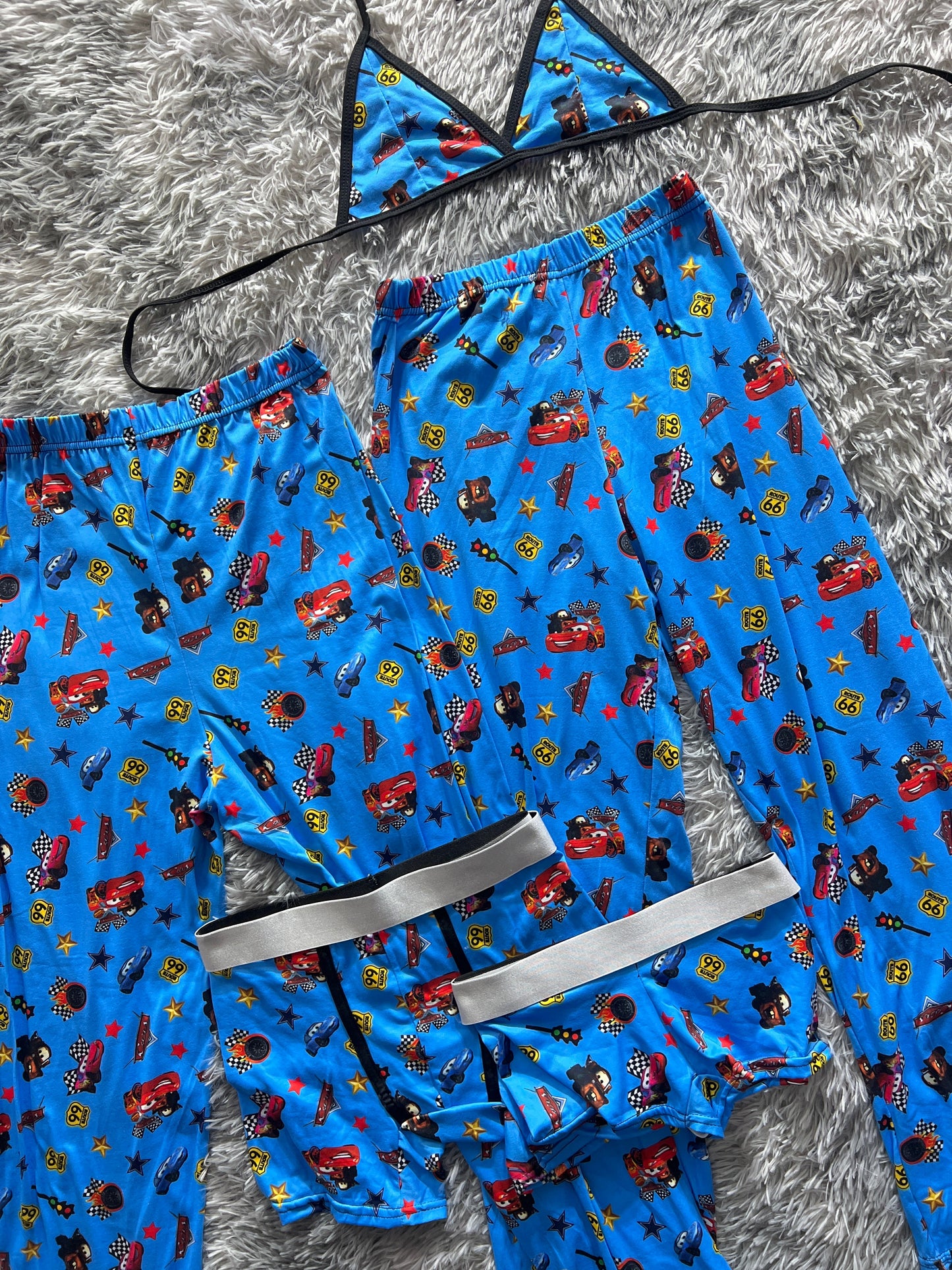 McQueen blue 5 piece pajama set ๐๐๐ค