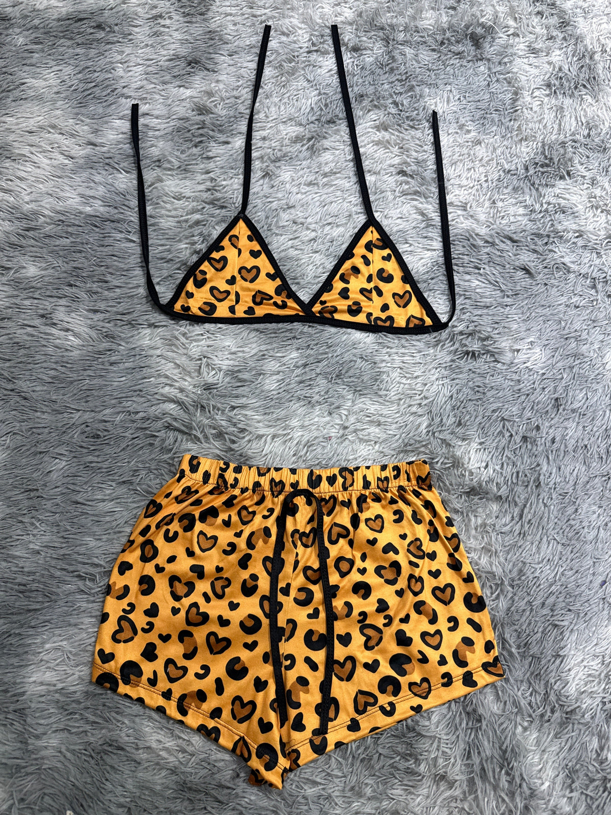 Leopard Matching Top & Short