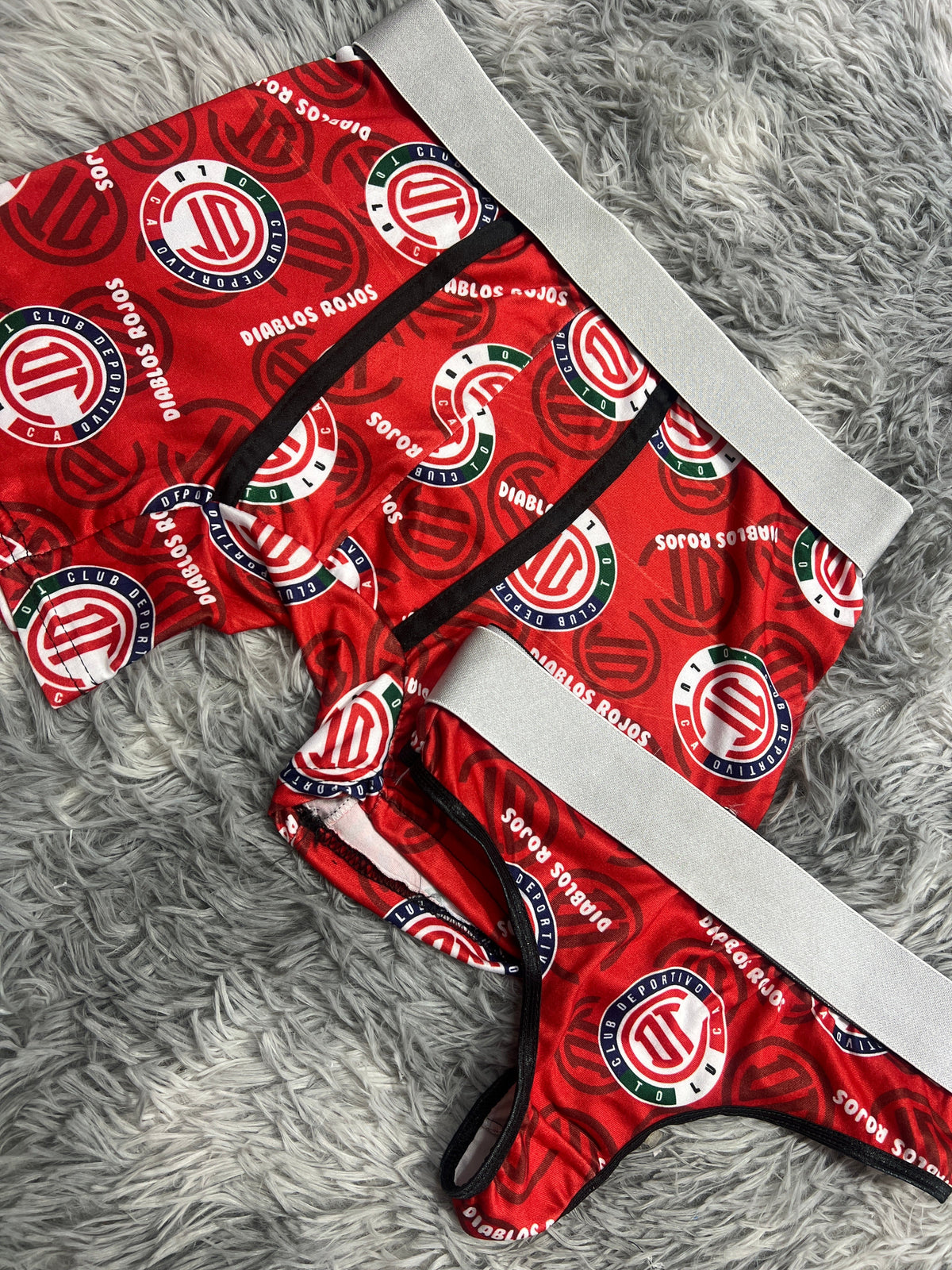 Team Toluca Devils Red Duo With Thong