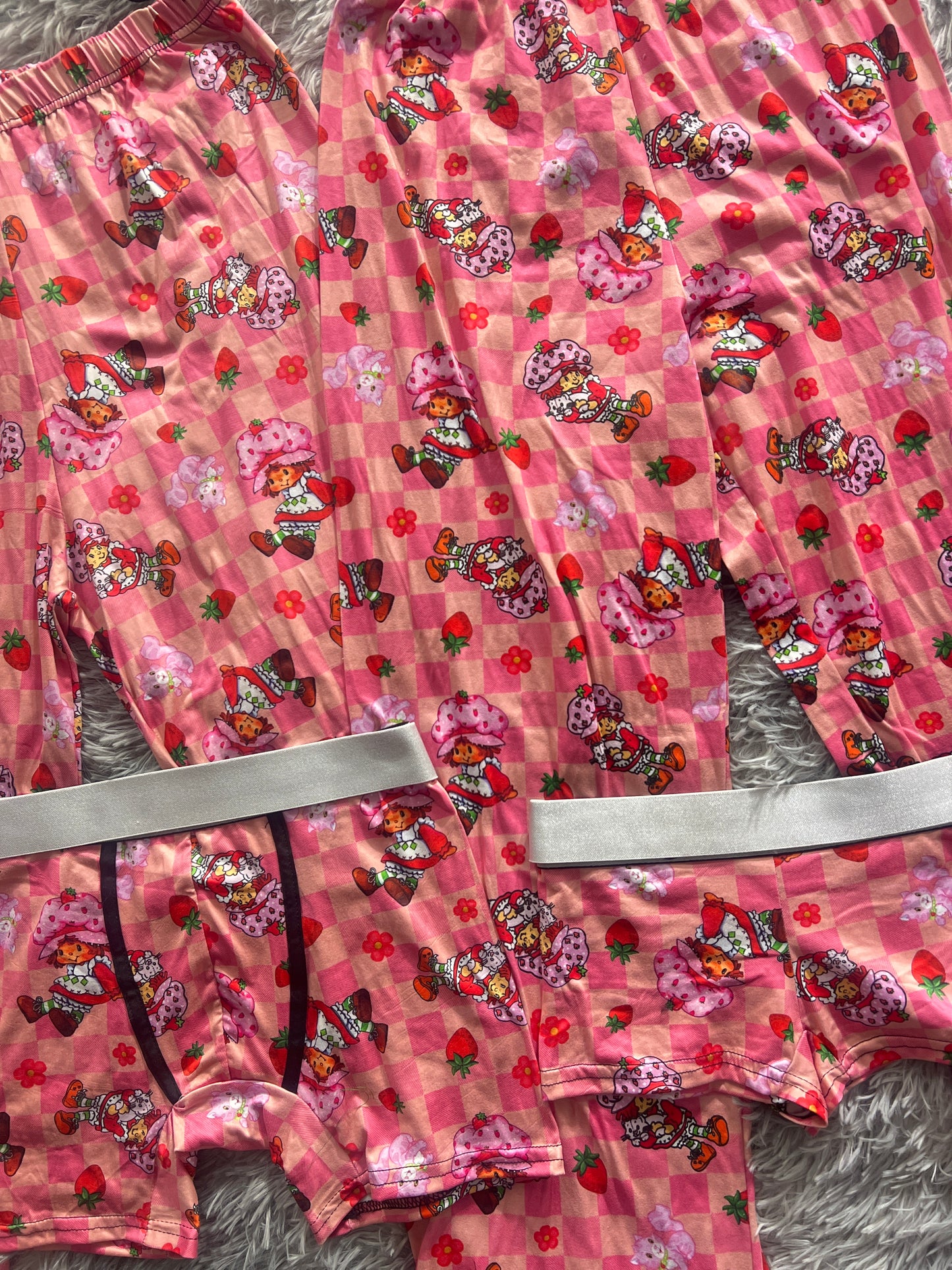 Strawberry Shortcake Print 5 piece pajama