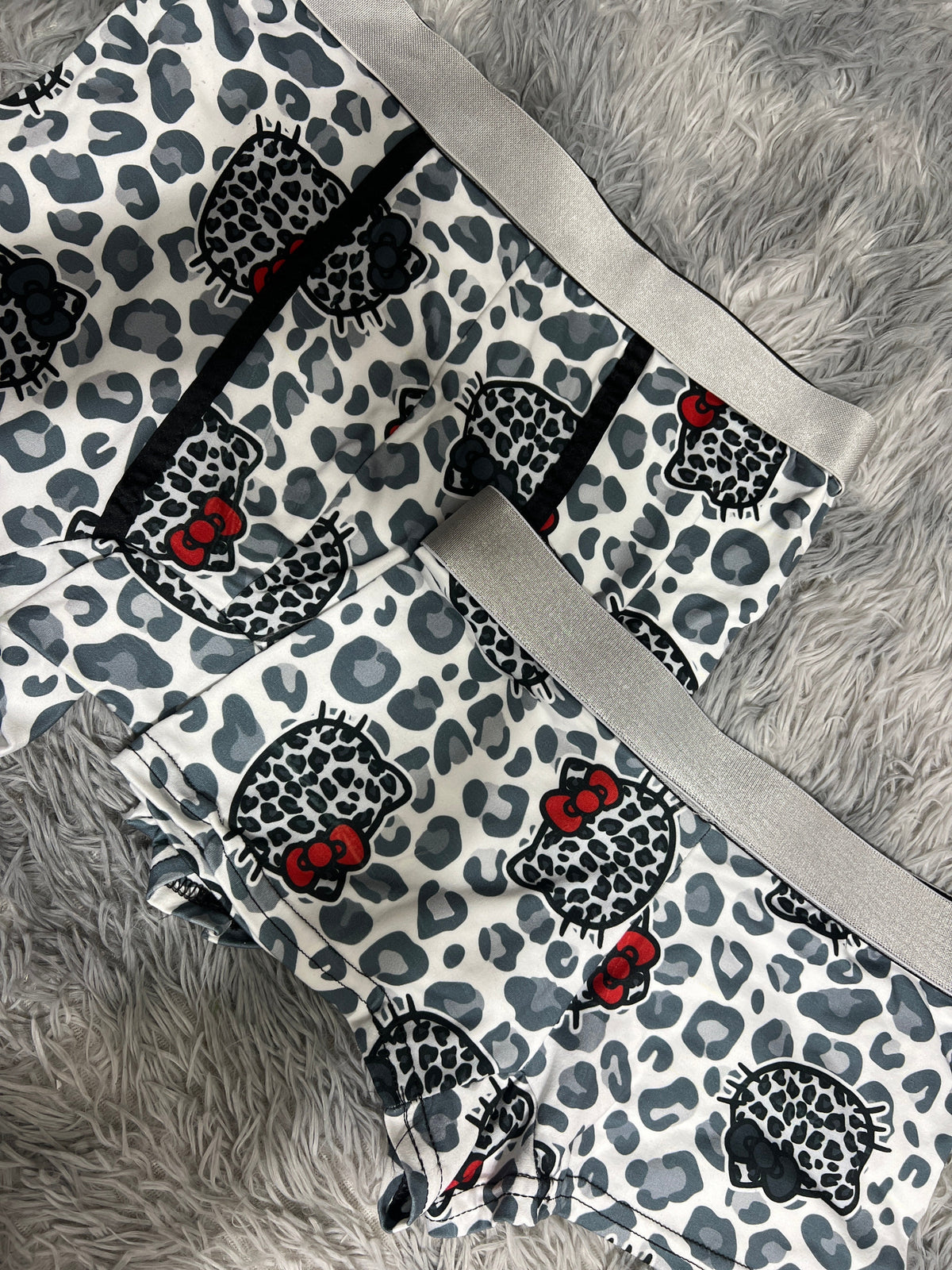 Kitty Leopard Matching Boxers