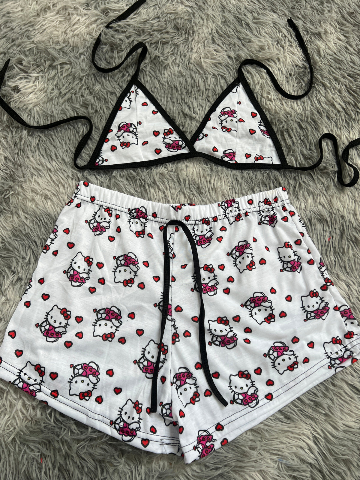 Hello Kitty Cupid Matching Top & Short