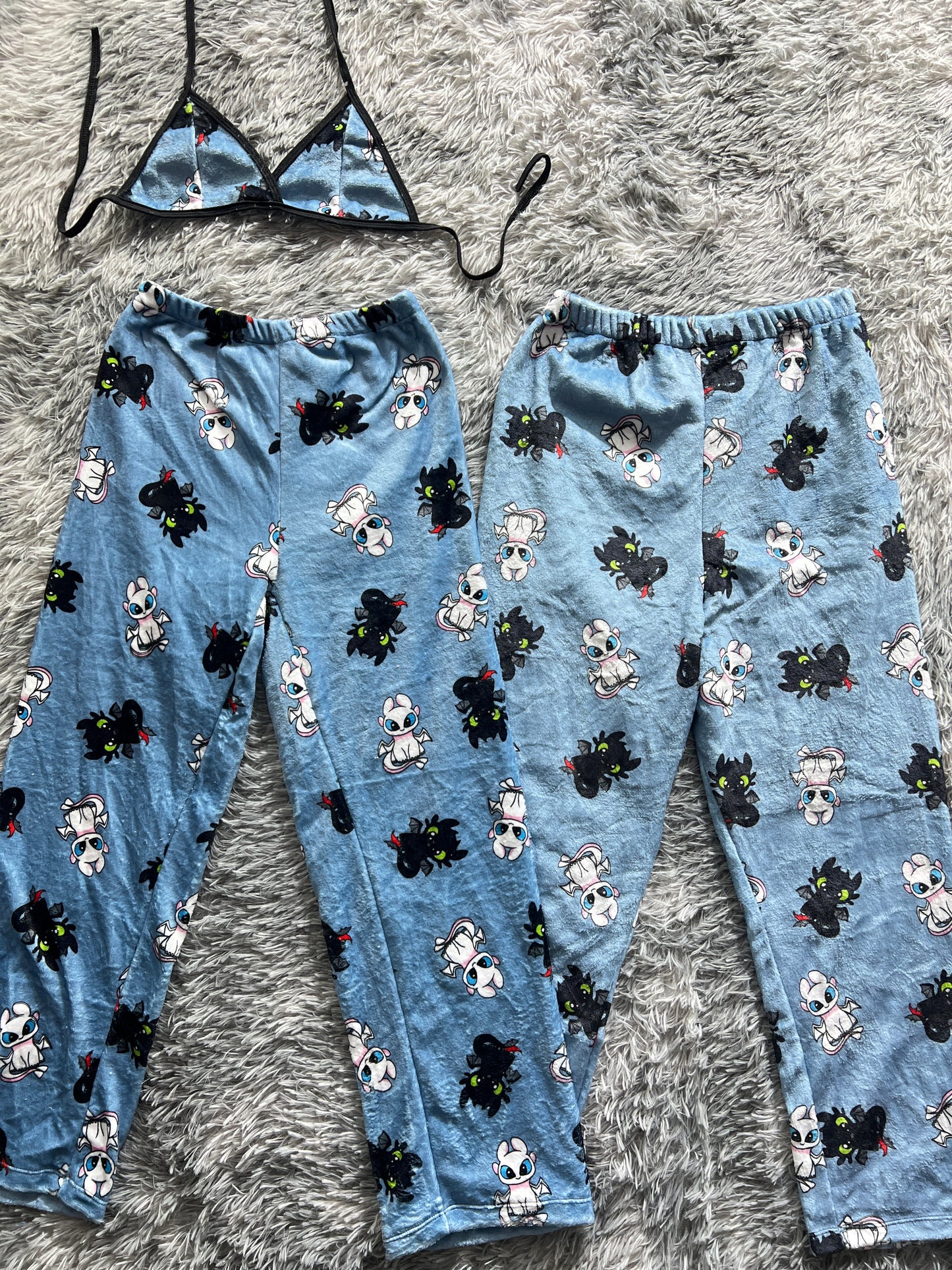 Dragon Plush Pajamas matching set For Couples
