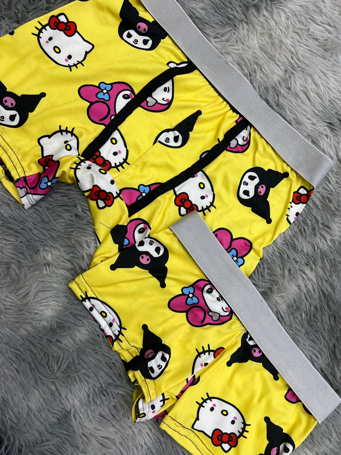 Hello Kitty Yellow matching boxers