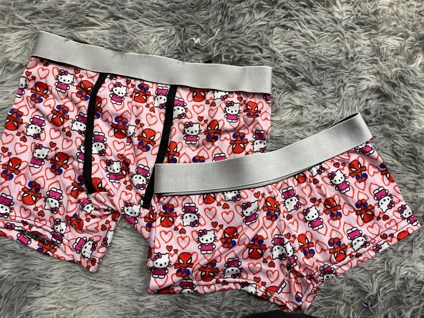 SpiderKitty Pink Matching Boxers - Fundies