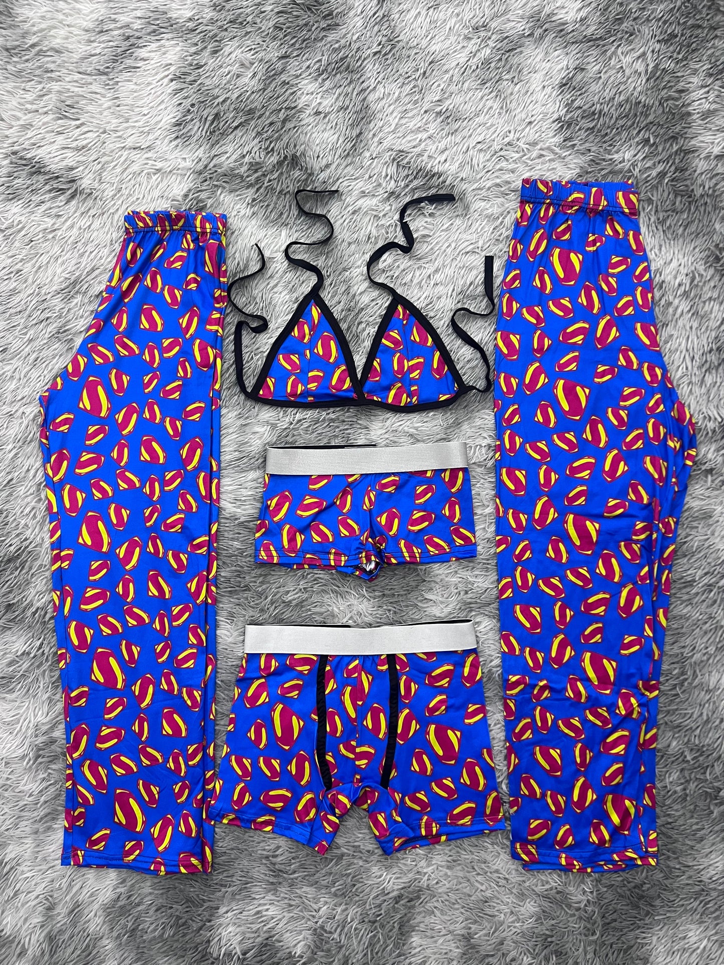 Superman Classic 5 Piece PJ - Fundies
