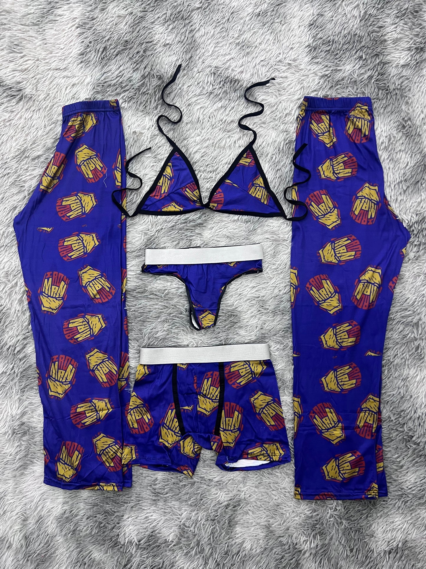 Irón Man 5 Piece PJ - Fundies