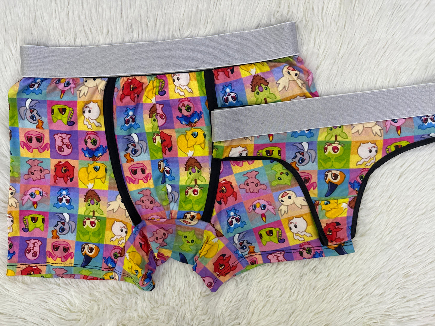 Digimon matching couples underwear XL