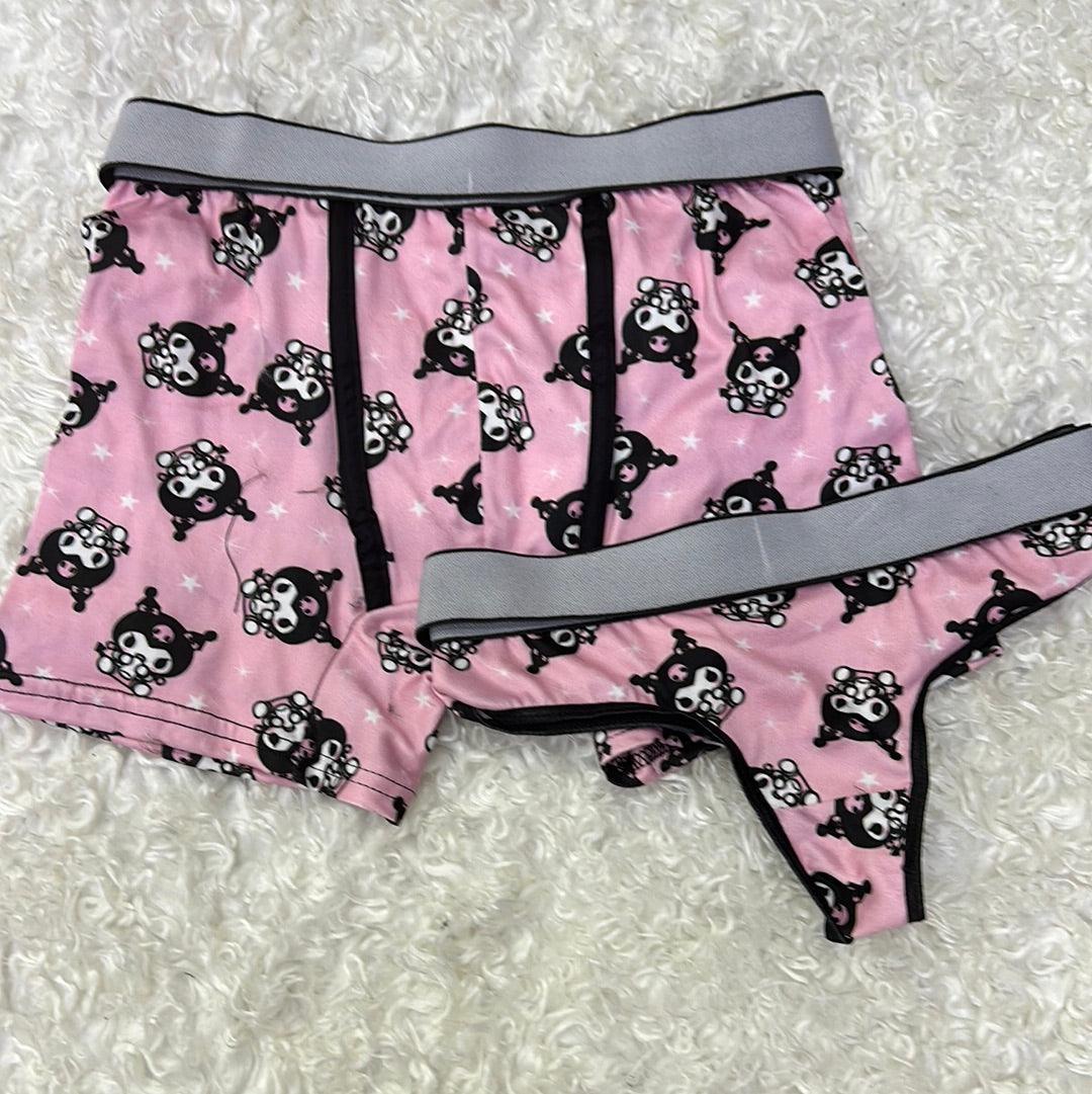 Kuromi Pink Duo With Thong