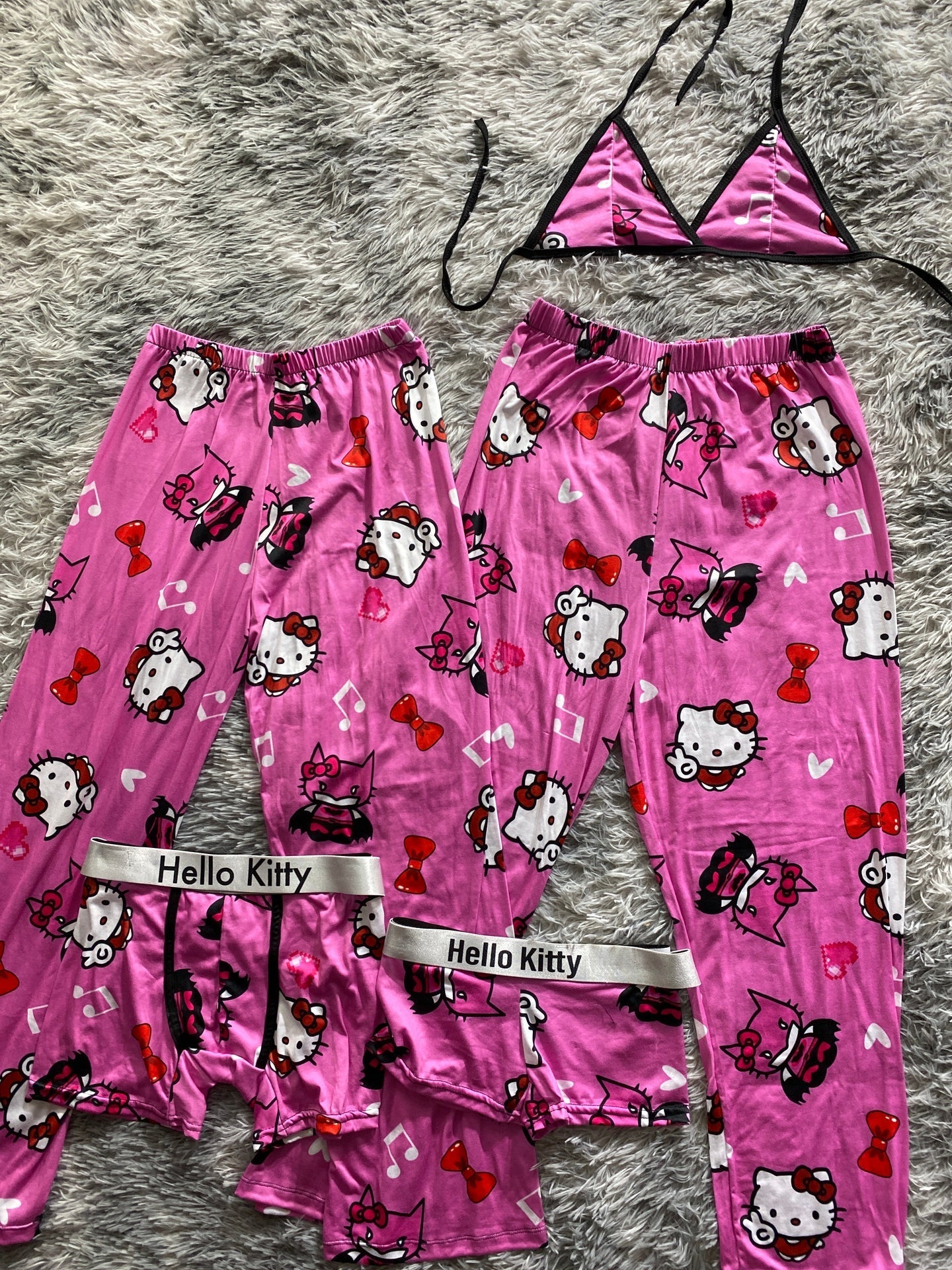 Batman Kitty Pink 5 Piece PJ - Fundies