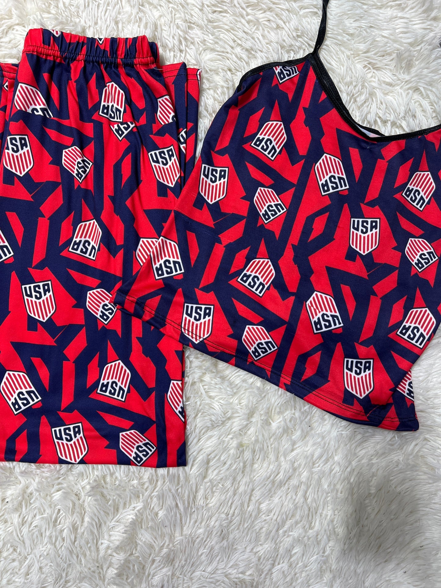 Usa Women's Pajama Set - Fundies