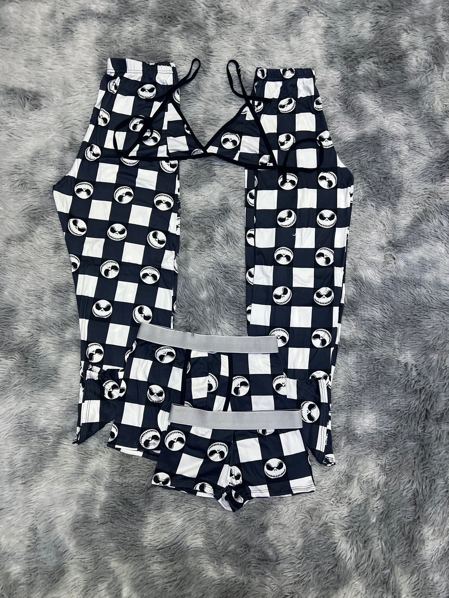 Jack painting Halloween 5 pcs pajama duo halloween