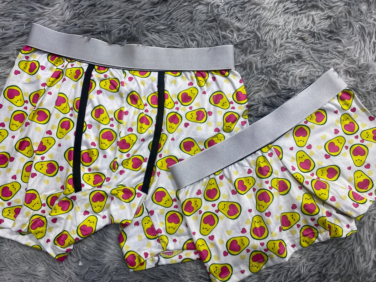 Avocado Heart Duo With Thong