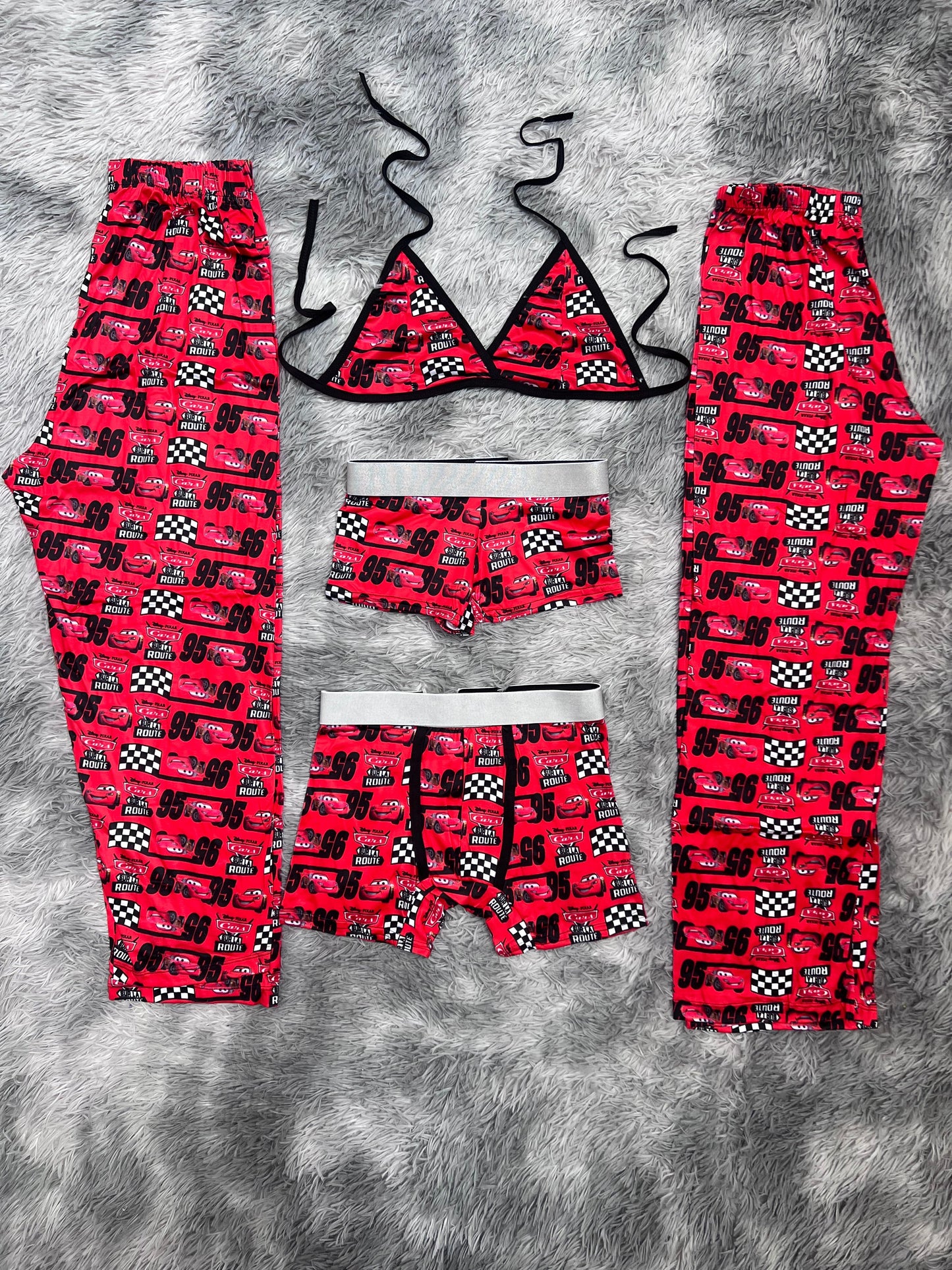 McQueen Race 5 Piece PJ - Fundies