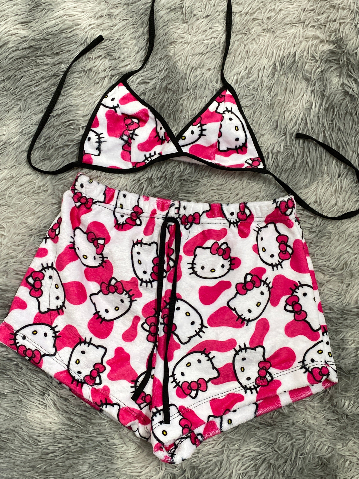 Kitty Cow Top And Short PJs