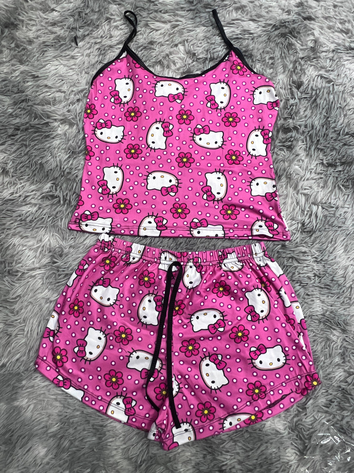 Kitty Faces Women's PJ Set - Shorts