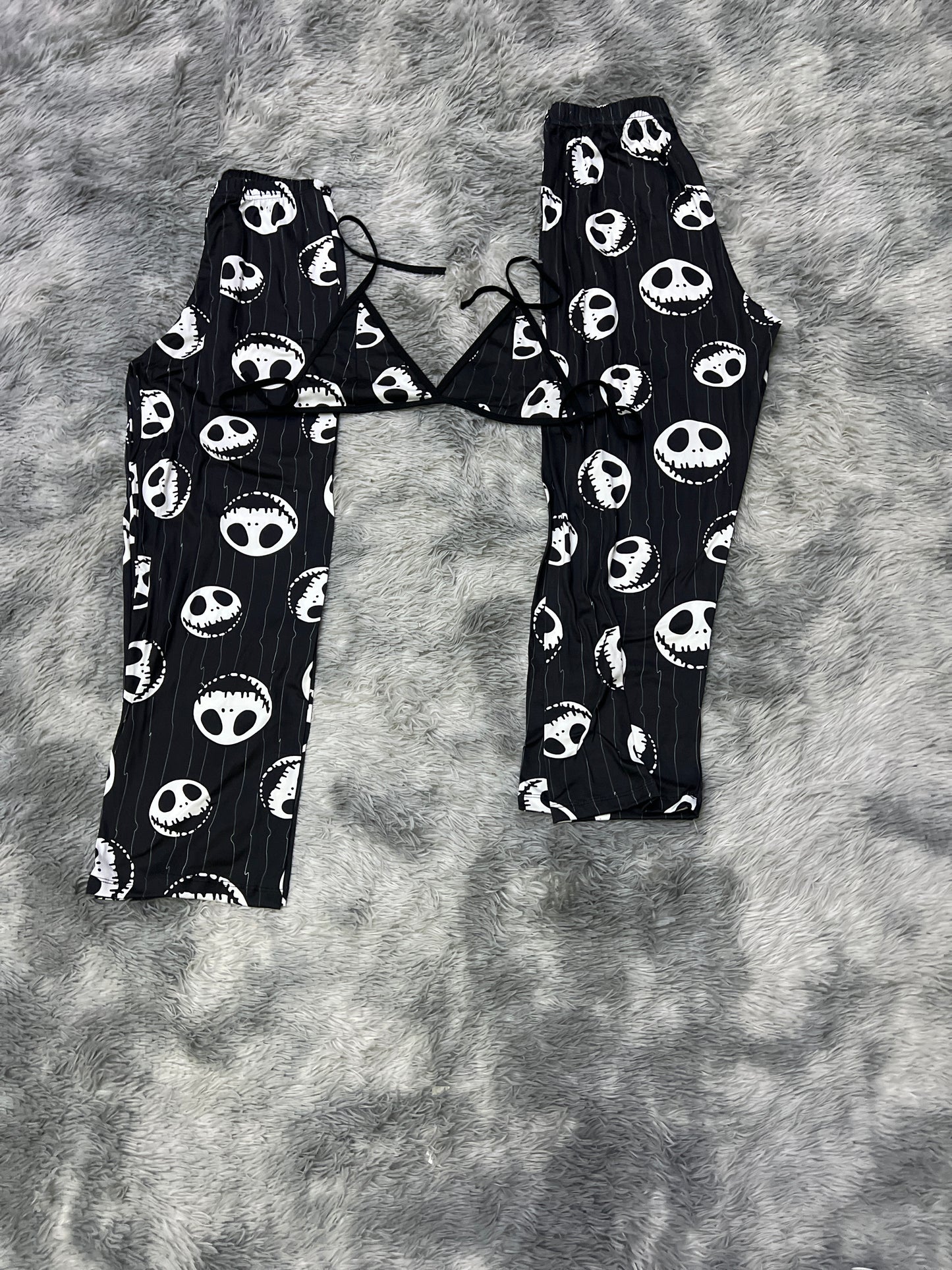 Jack black Halloween Halloween Plush pajama duo