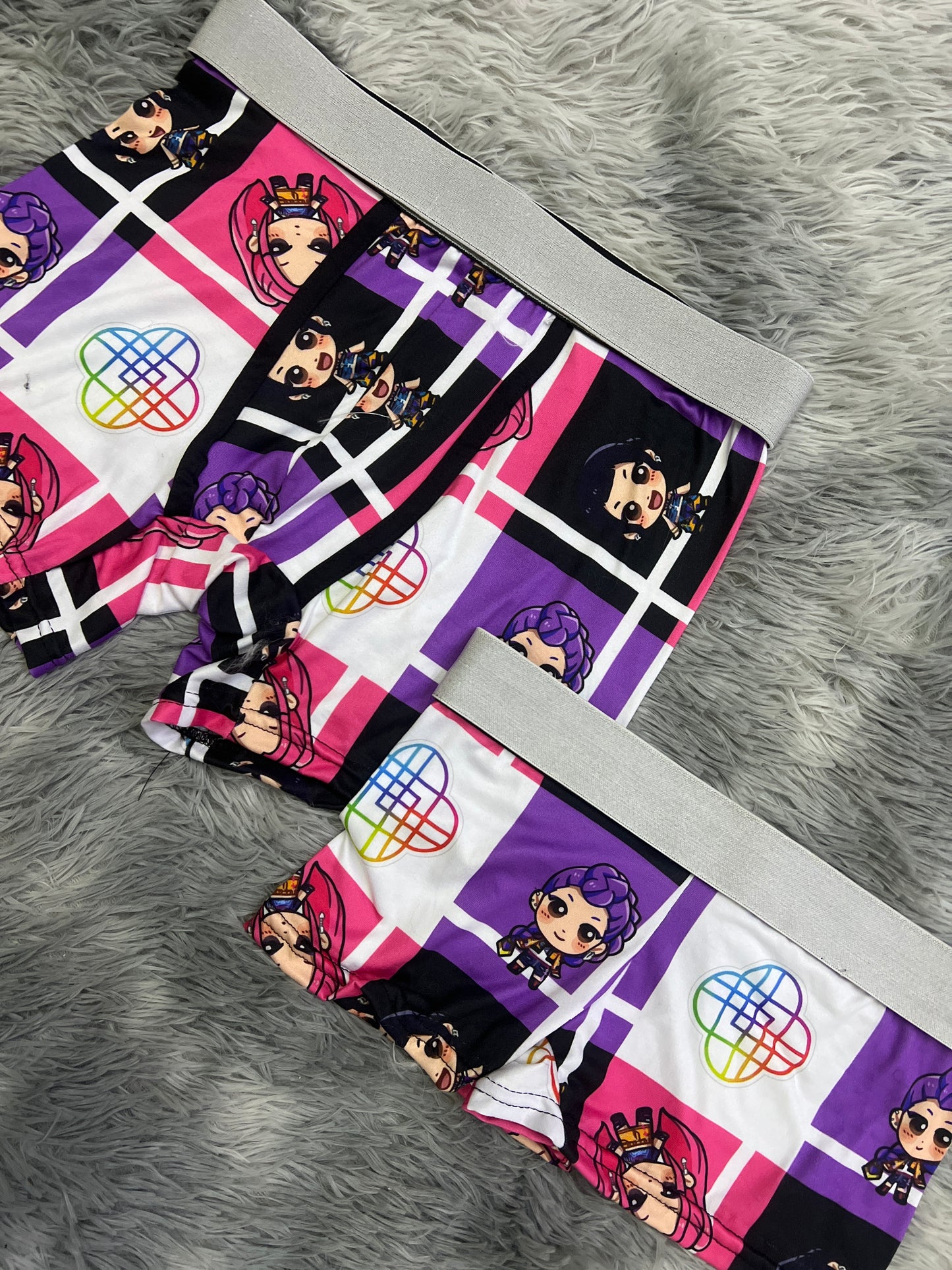 K-Pop Couple Plaid boxer/boxer matching set For Lovers ๐๐