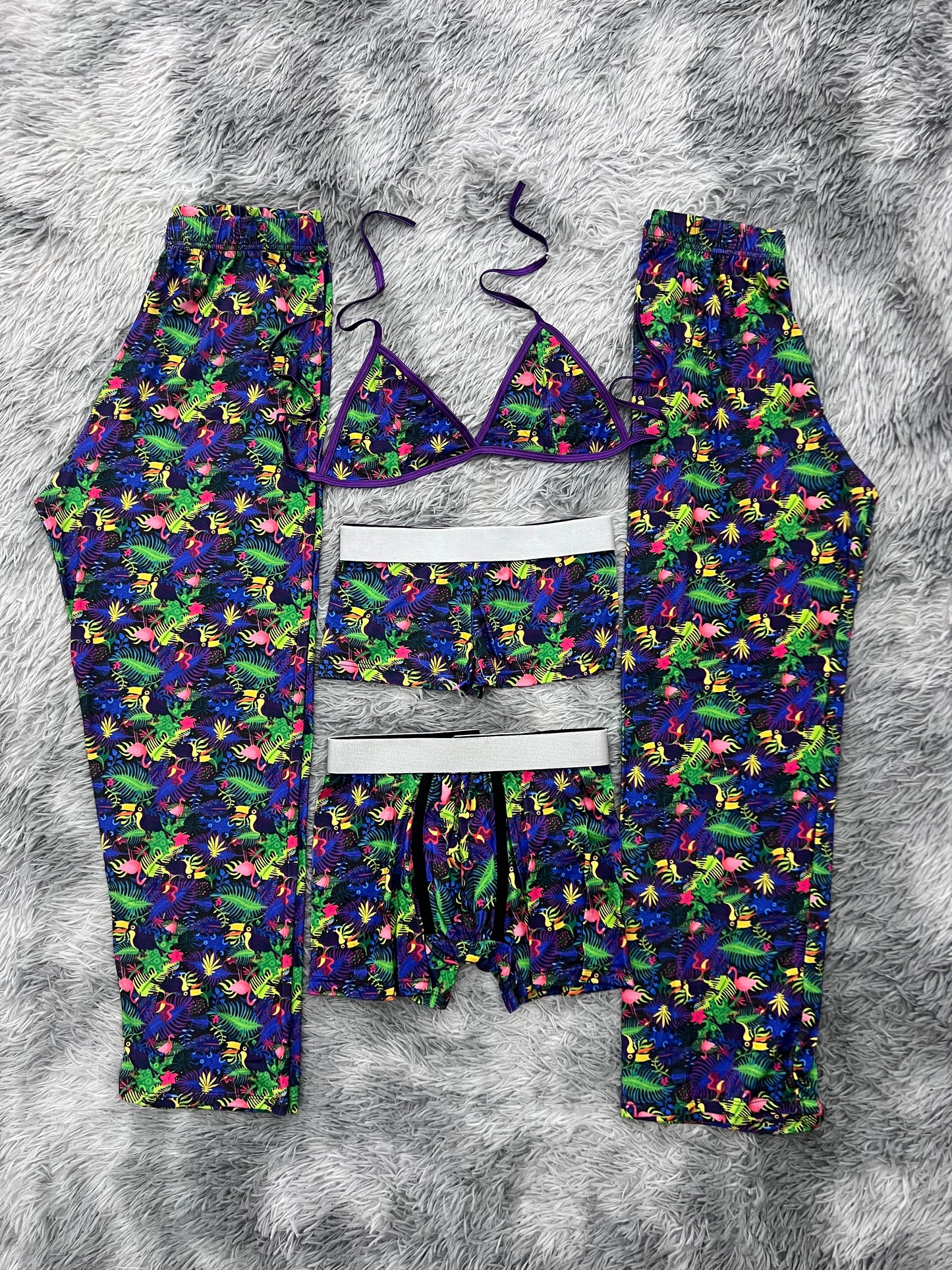 Plants Tropicales 5 Piece PJ - Fundies