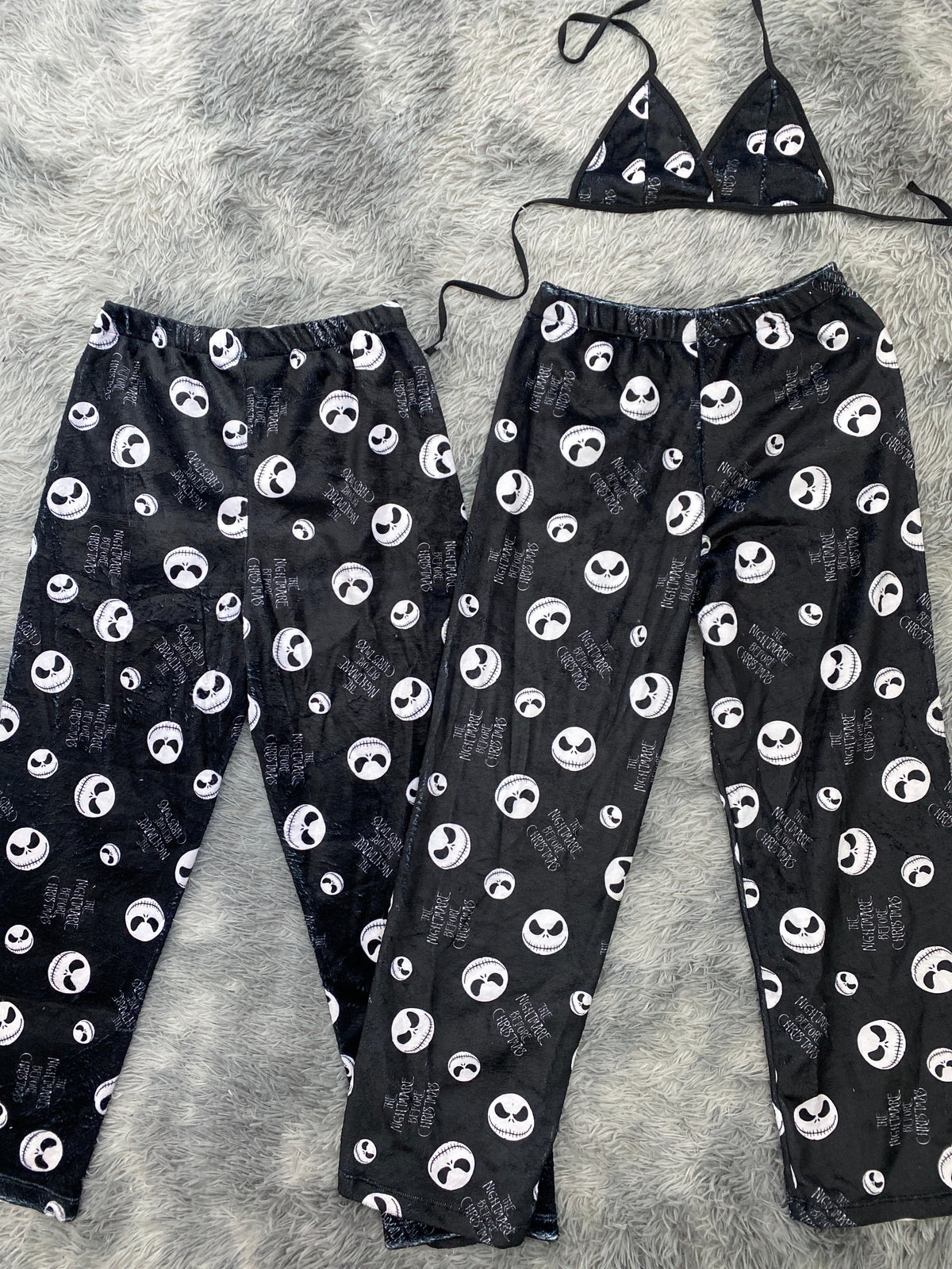 Jack Faces Letras Matching Plushie PJs