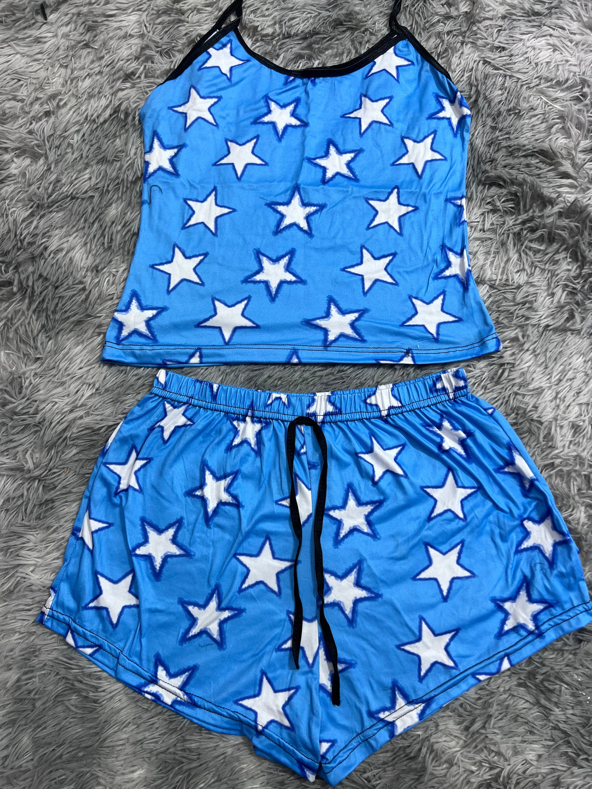 Stars Blue Women's Pajama Set
