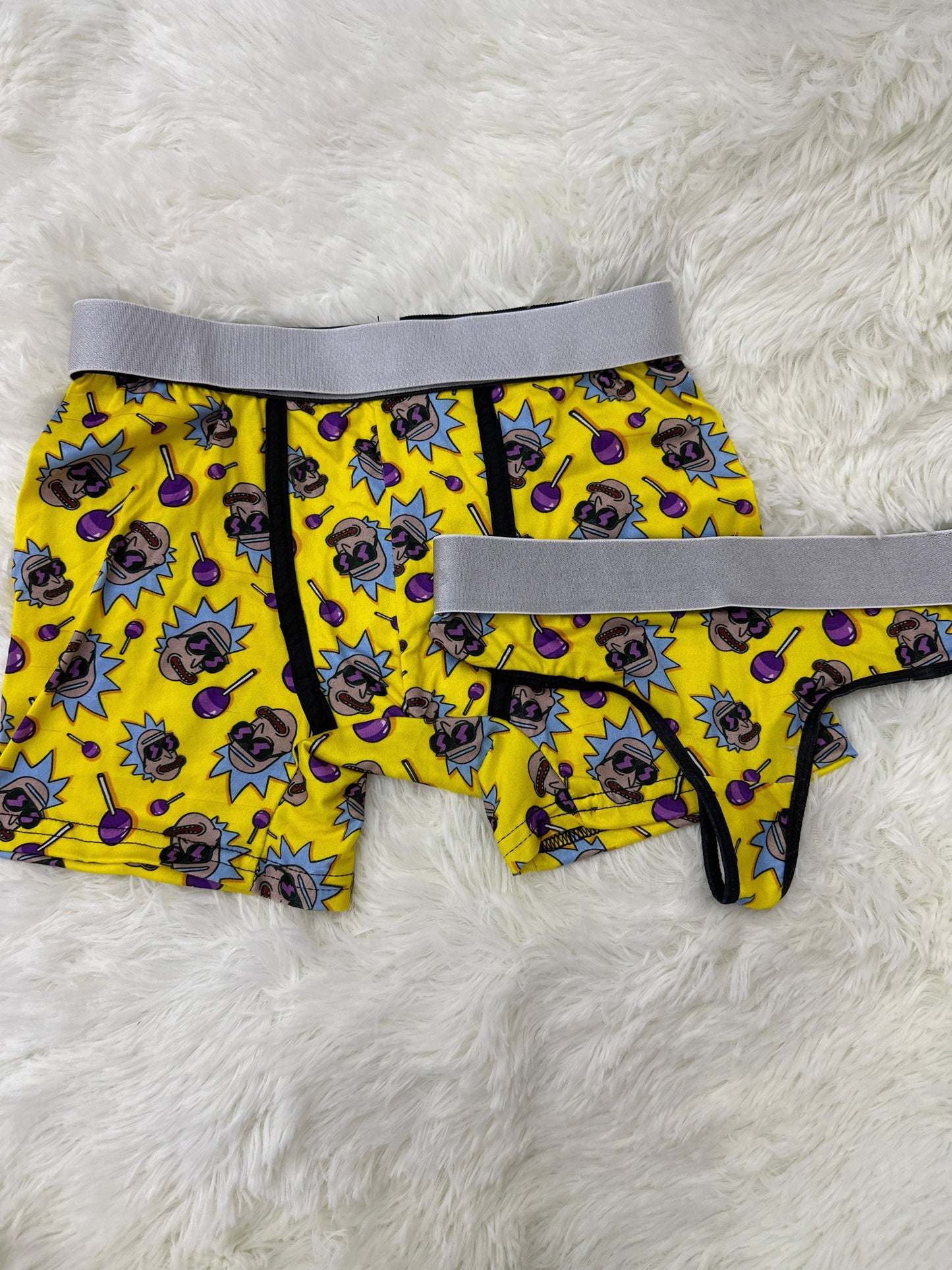 Rick Popsicle Yellow Duo With Thong - Fundies