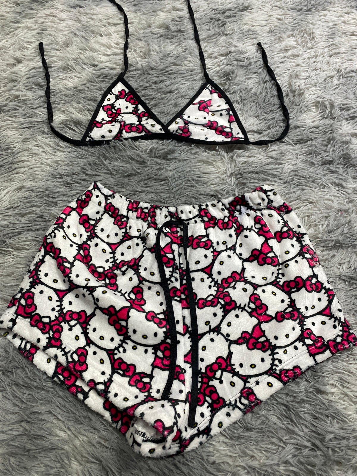 Hello Kitty Faces Matching Top & Short