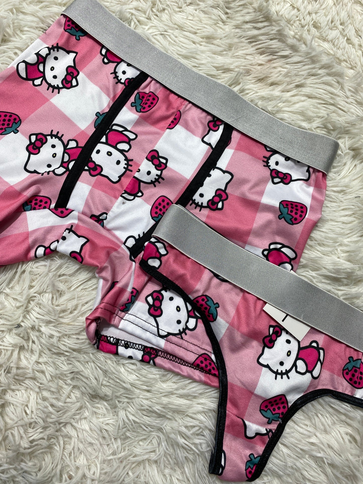 Hello Kitty Fresas Duo With Thong - Fundies