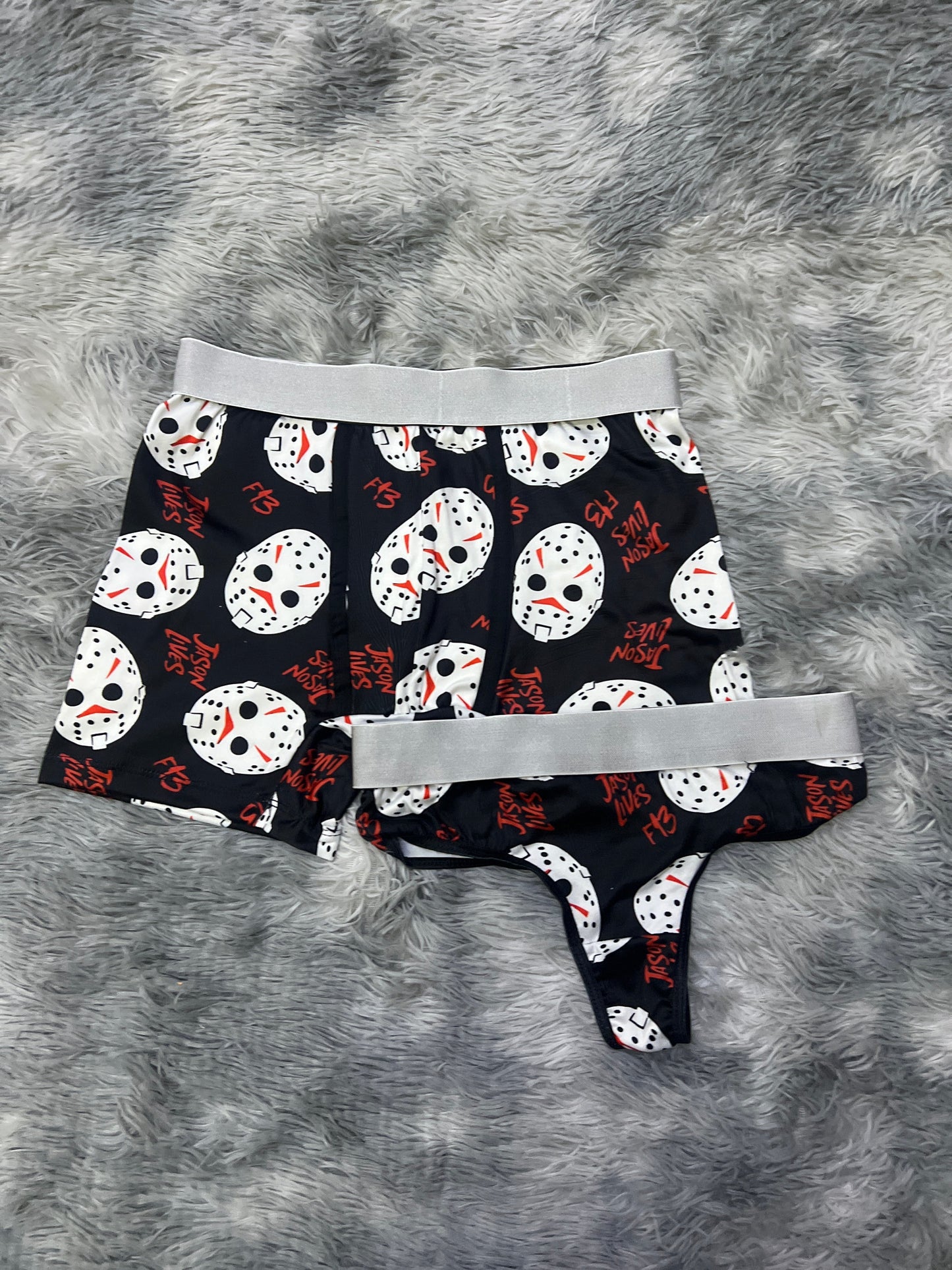 Jason Halloween Boxer With Thong - Fundies
