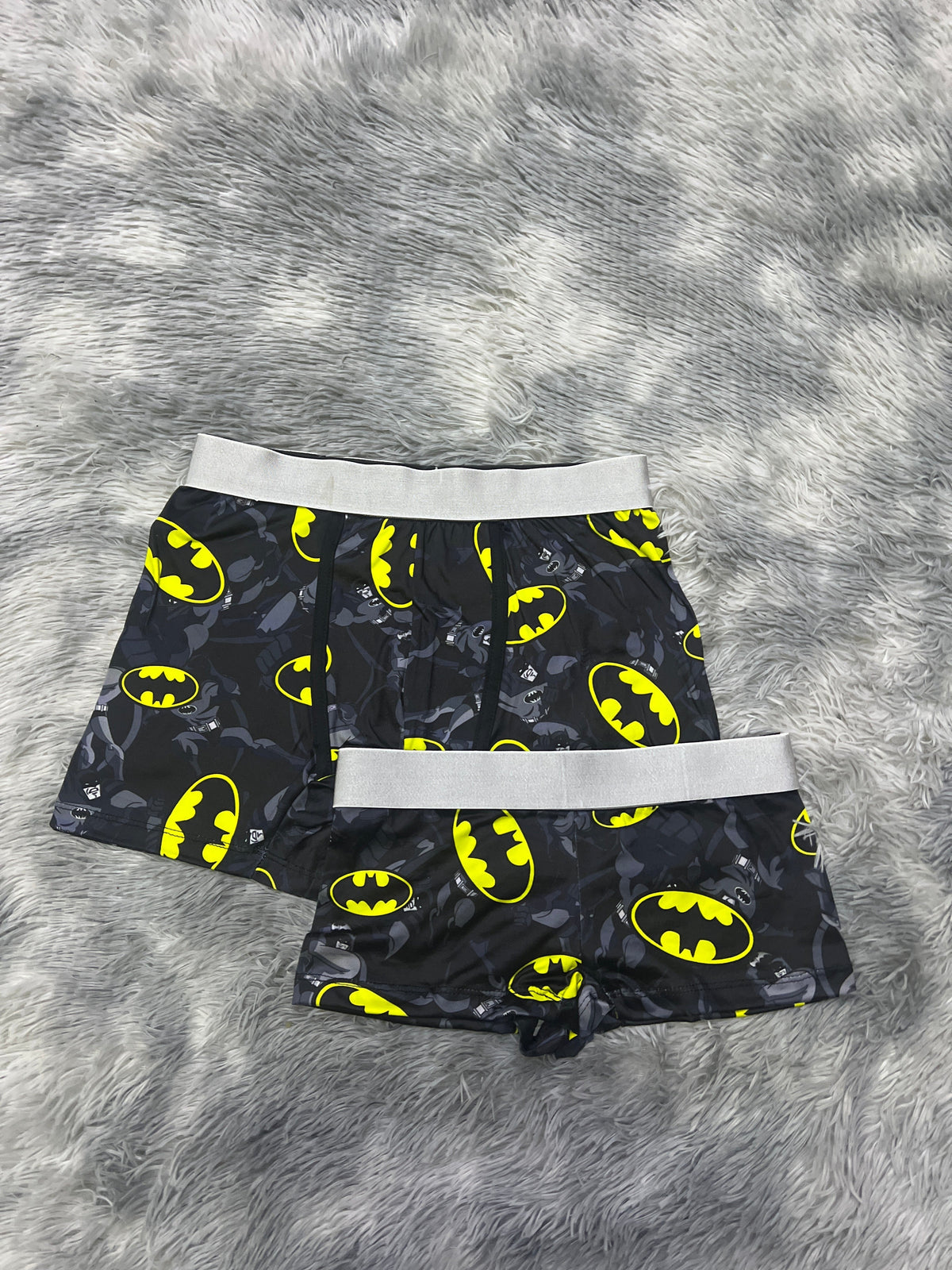 Batman Black Matching Boxers