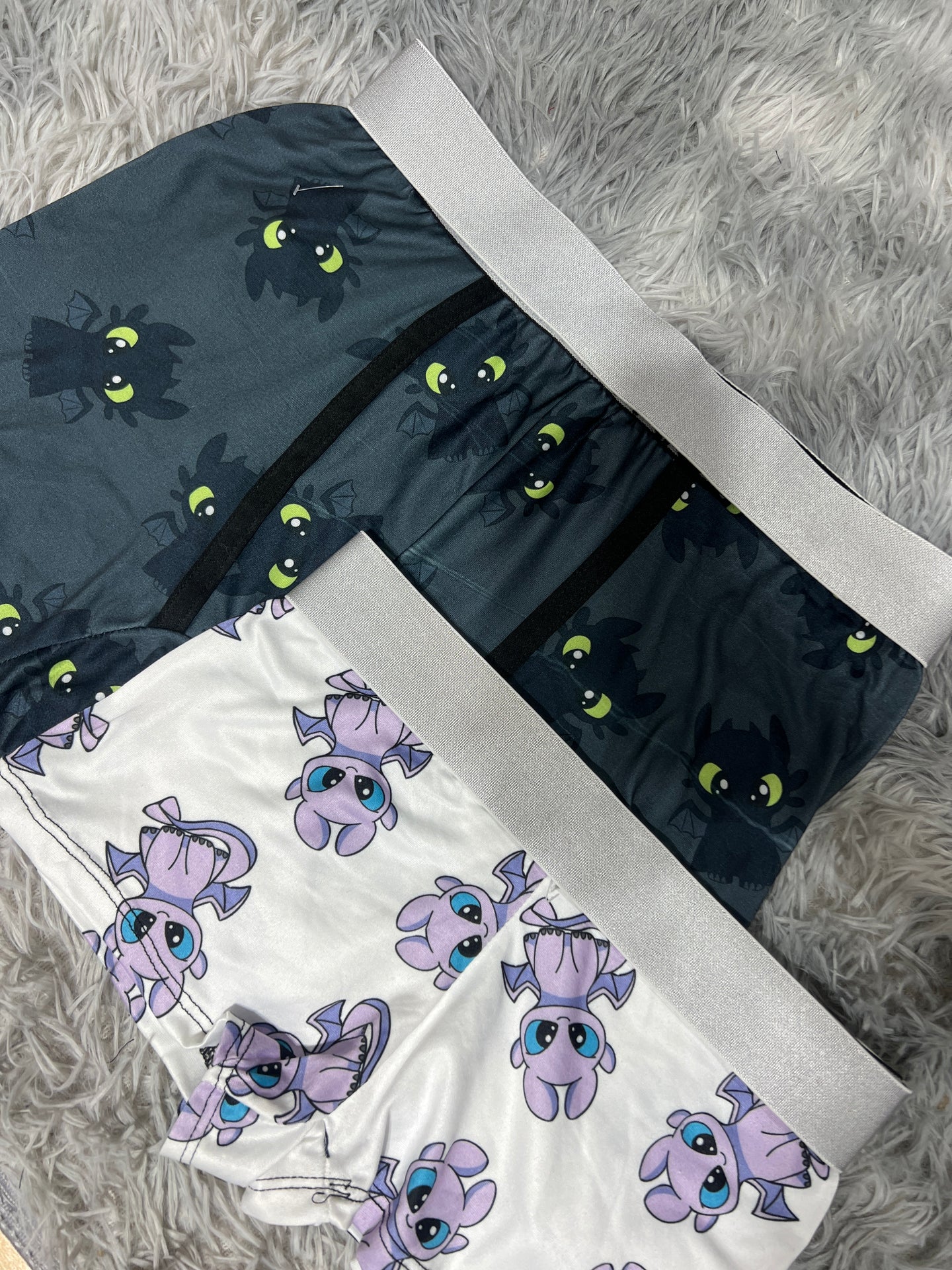 Toothless And His Girlfriend Matching Boxers - Fundies
