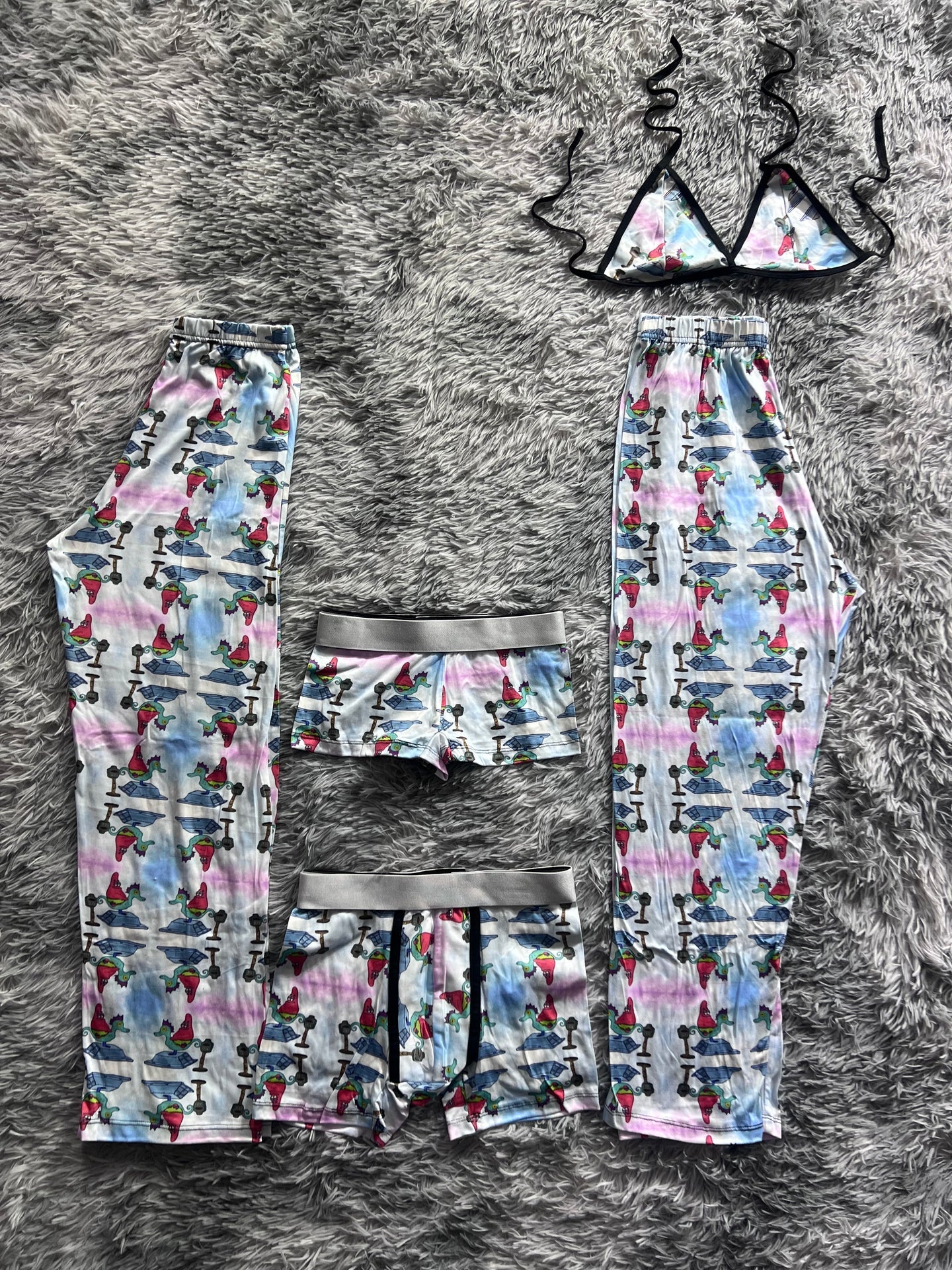 Patrick In Little Horse 5 Piece PJ - Fundies