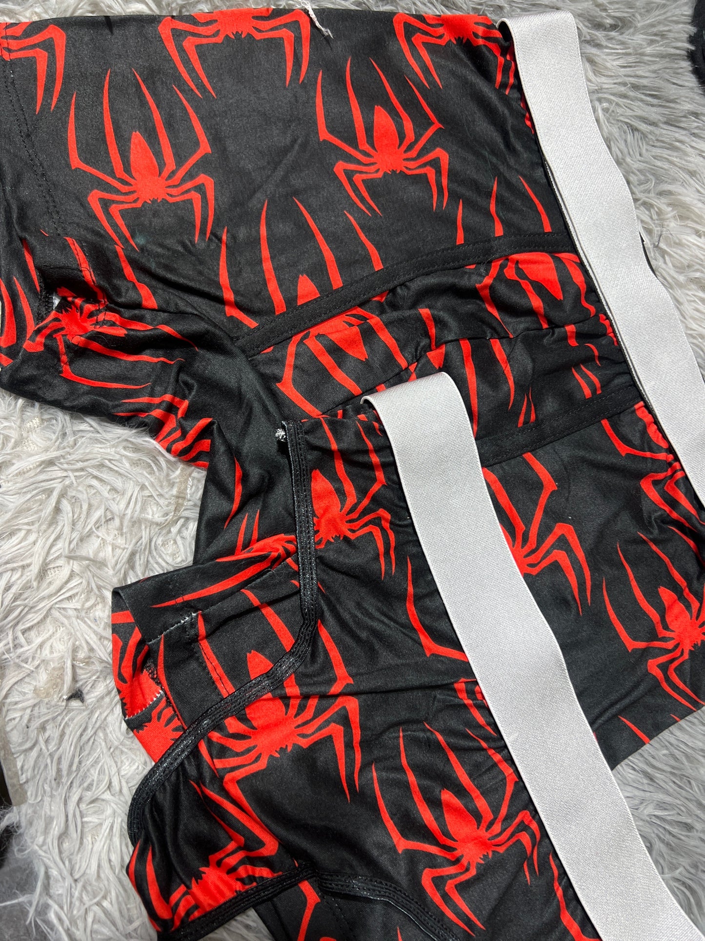 Spider Red Duo One Size With Thong - Fundies