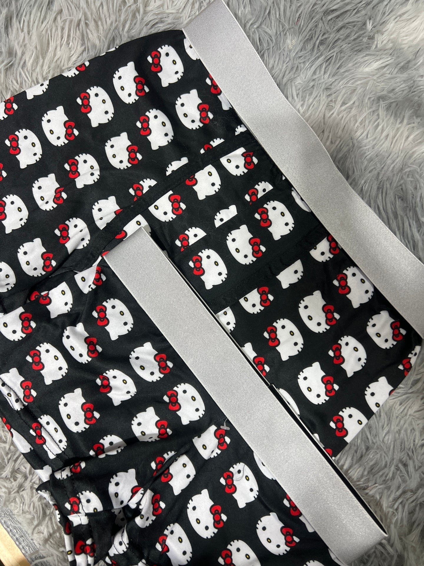 Kitty Faces For Background Black Matching Boxers - Fundies