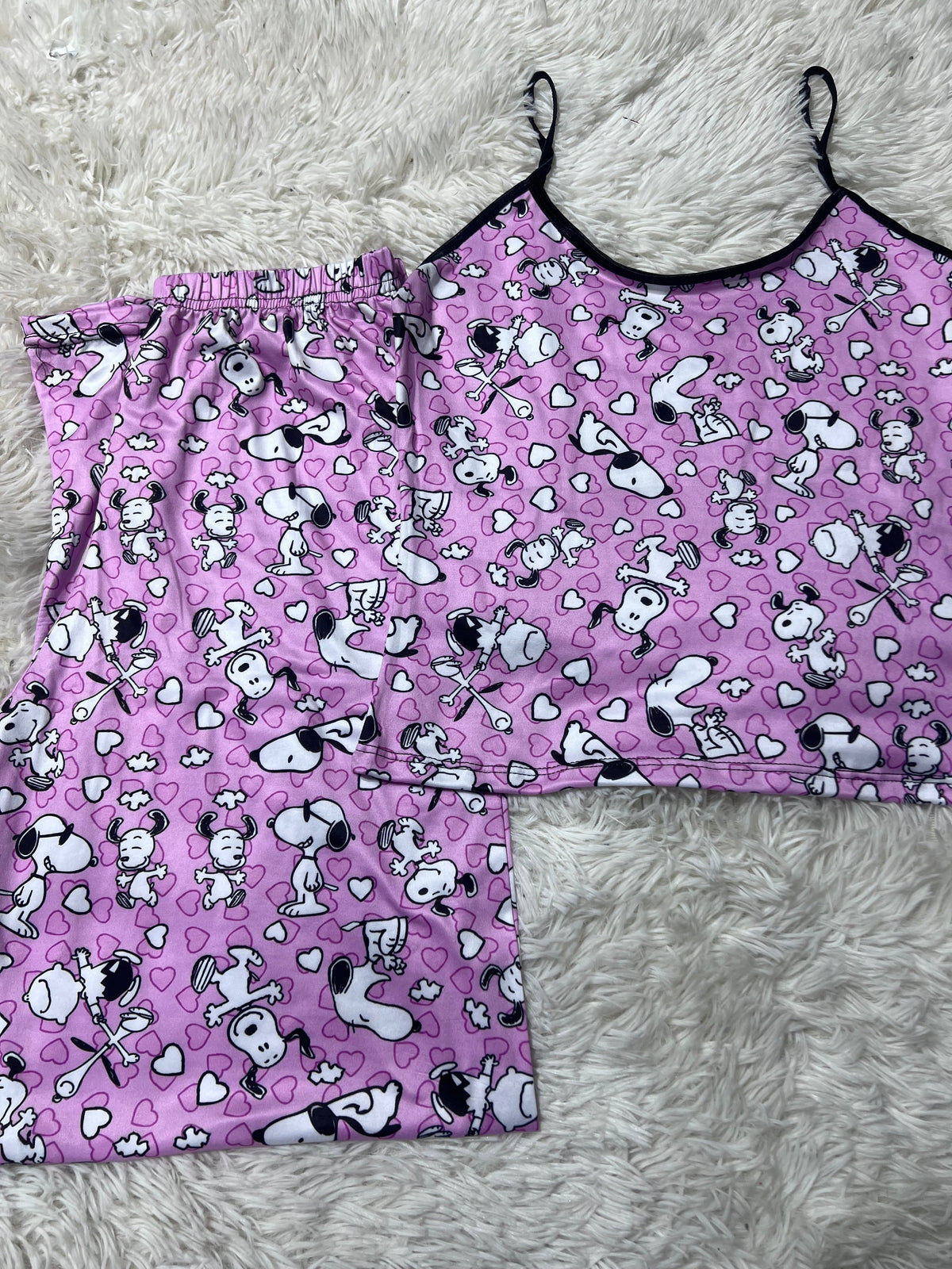 Snoopy Lila Women's Pajama Set