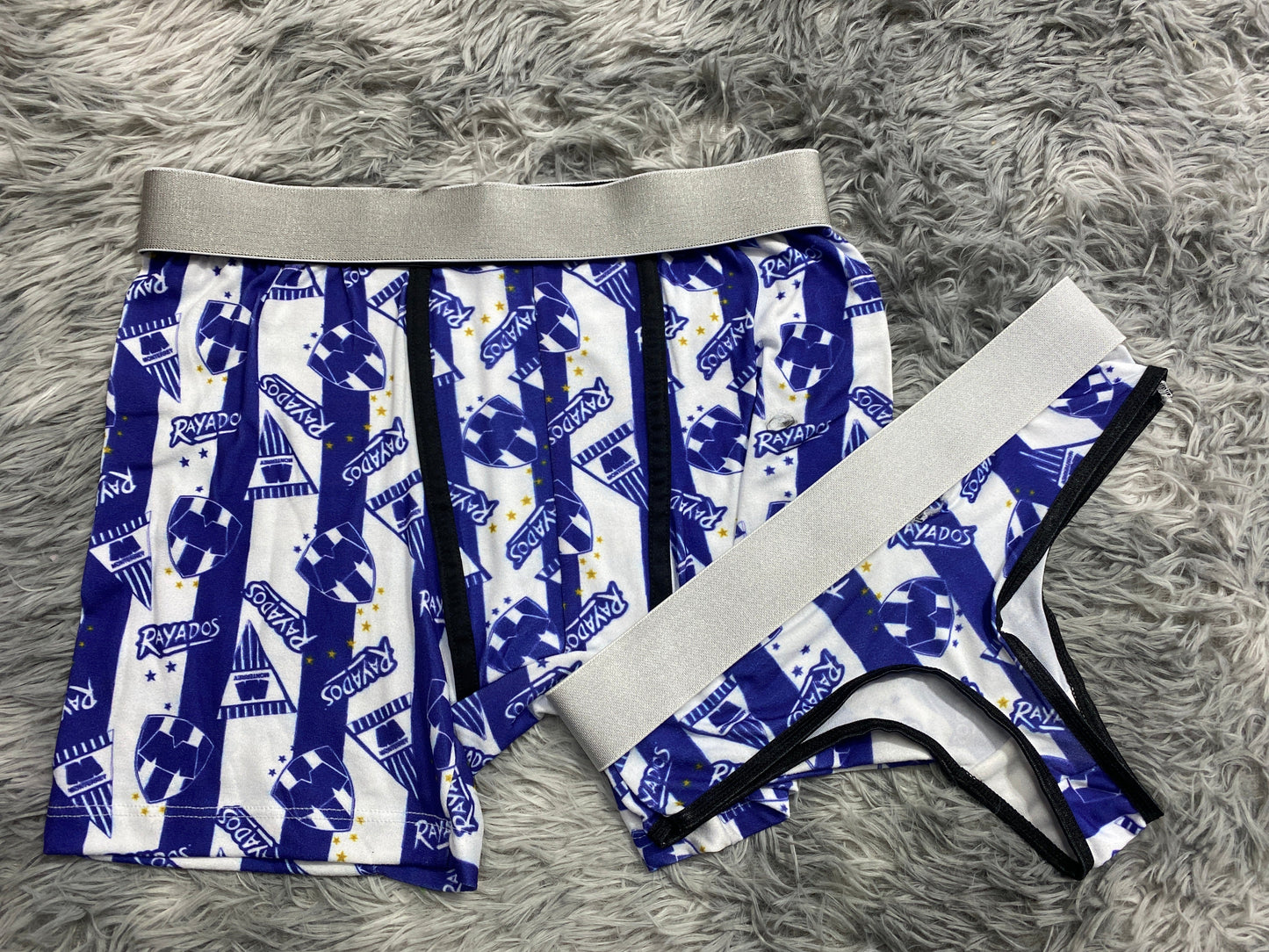 Striped Duo One-size Thong - Fundies