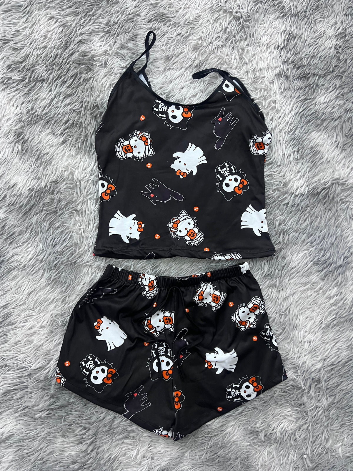 Hello Kitty Mummy Halloween Women's Pajama Set