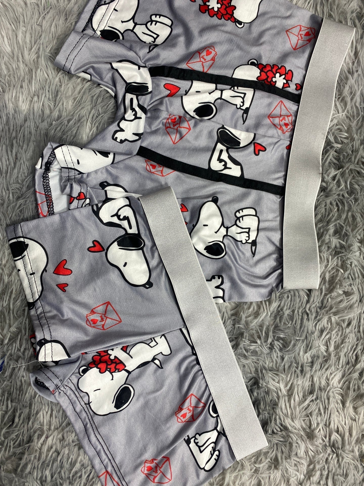 Snoopy Cards Matching Boxers - Fundies
