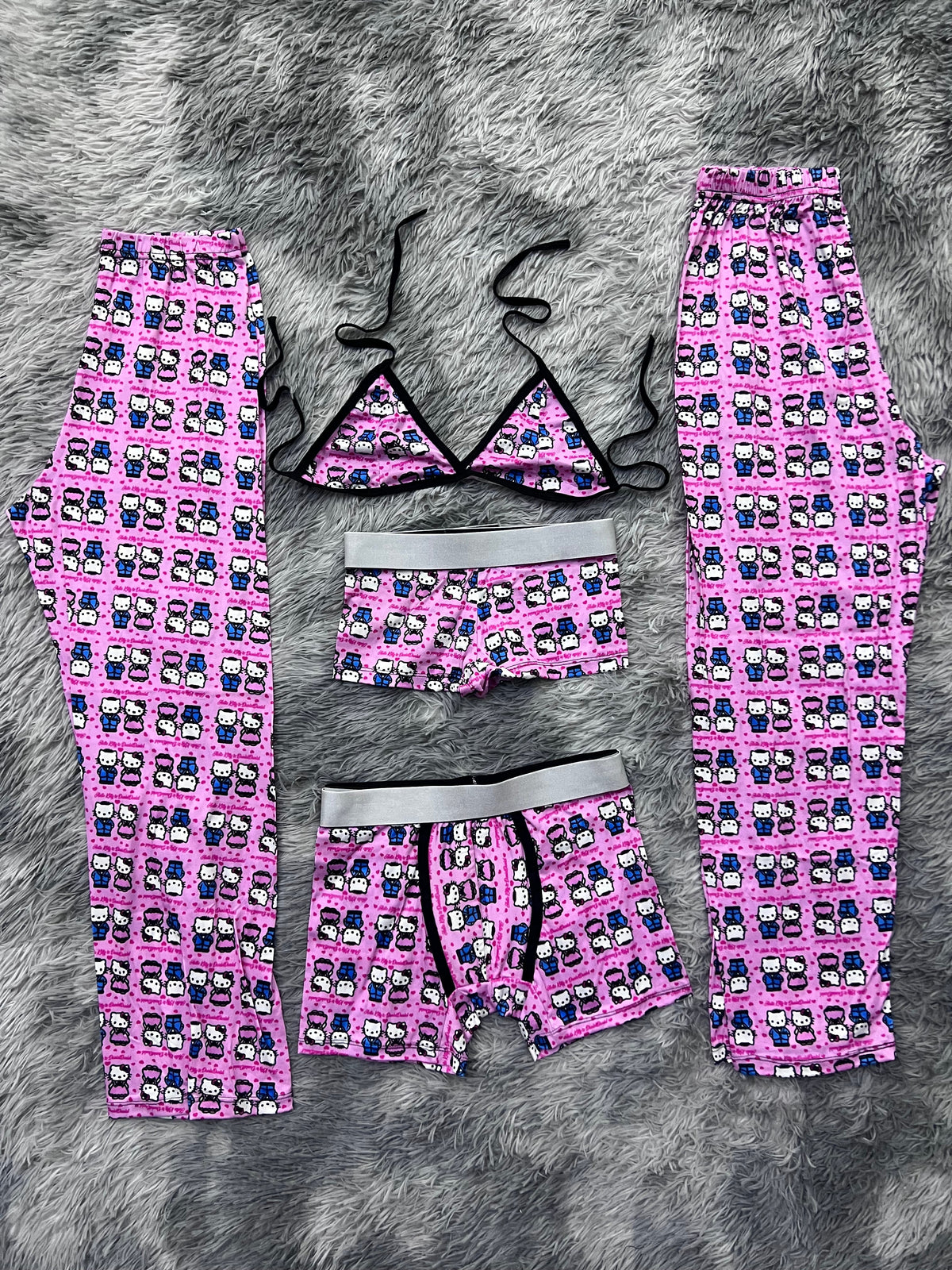 Kitty & Partner 5 Piece PJ