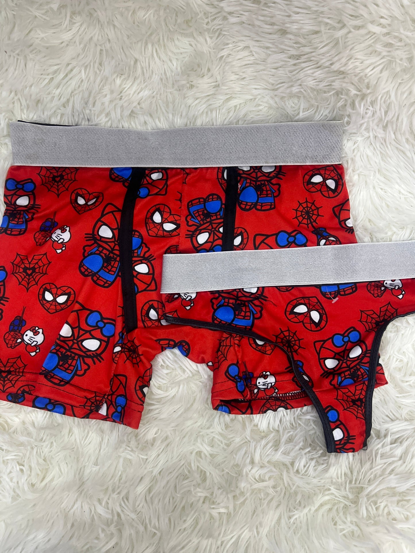 SpiderKitty Red Duo With Thong - Fundies