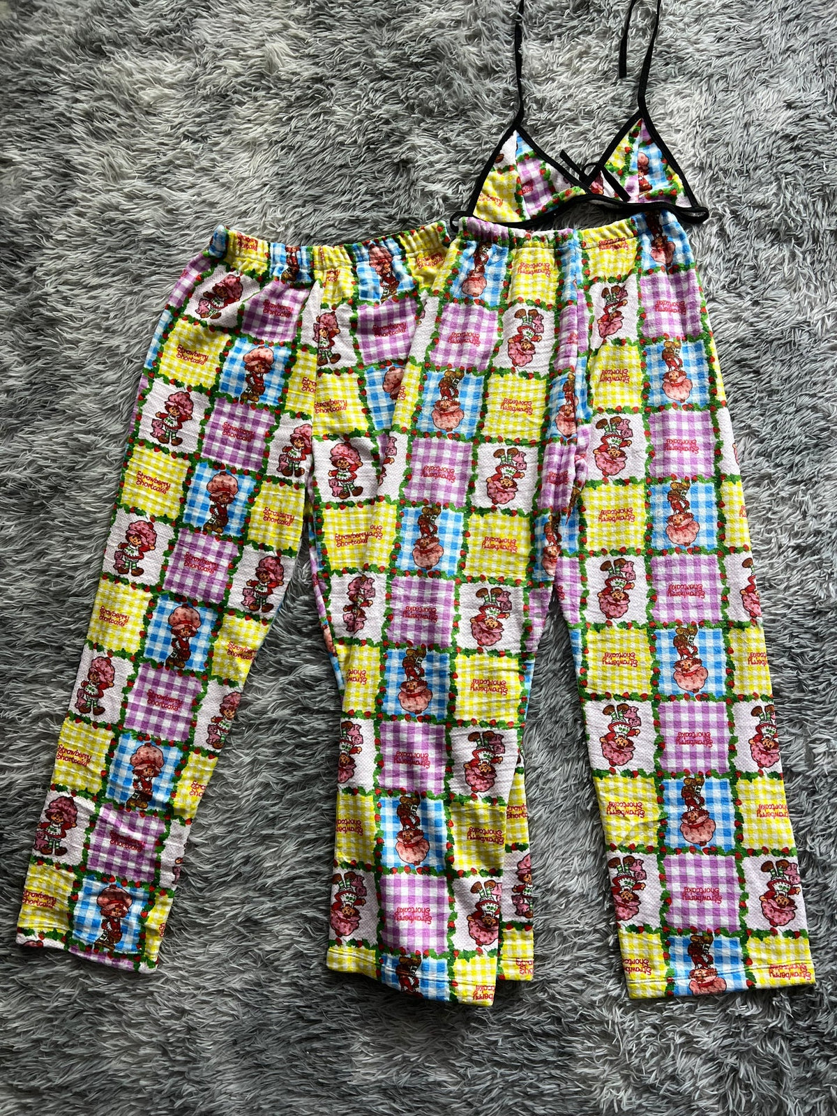 Strawberry Shortcake Matching Plushie PJs - Fundies