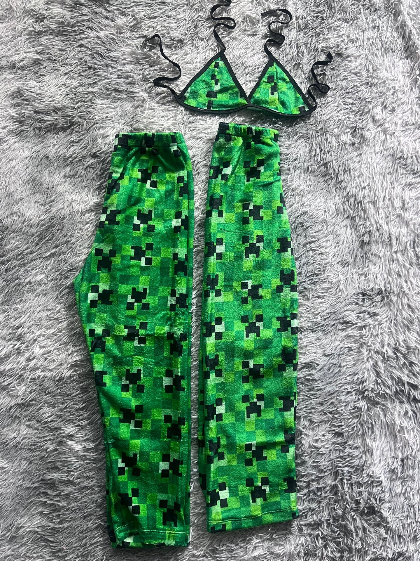 Creeper Matching Plushie PJs - Fundies