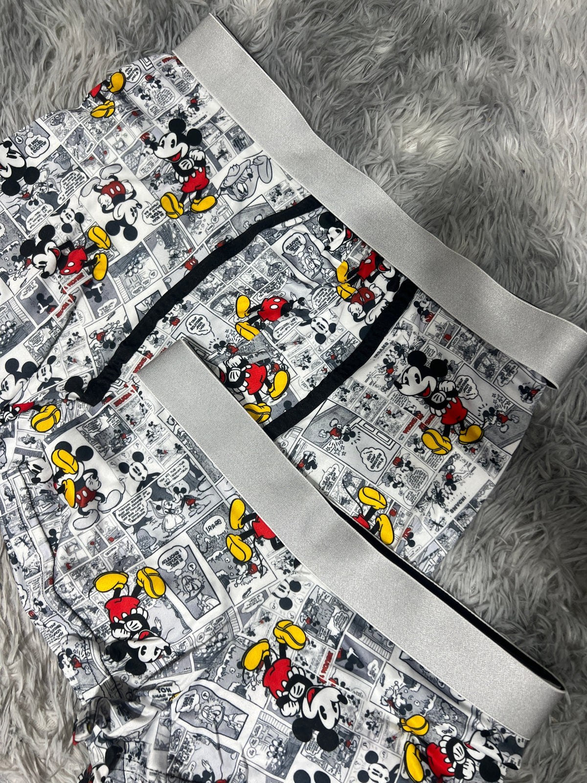 Mickey Newspaper Matching Boxers