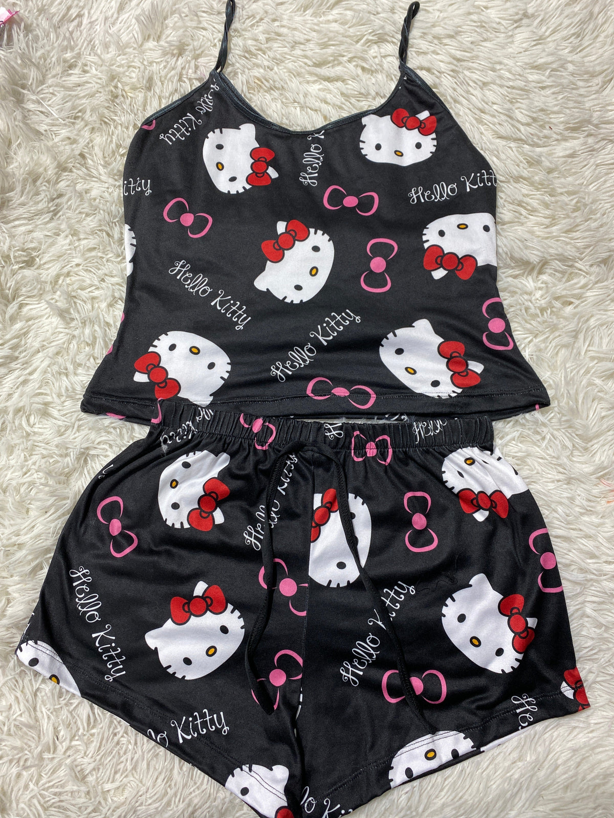 Hello Kitty Black Women's Pajama Set