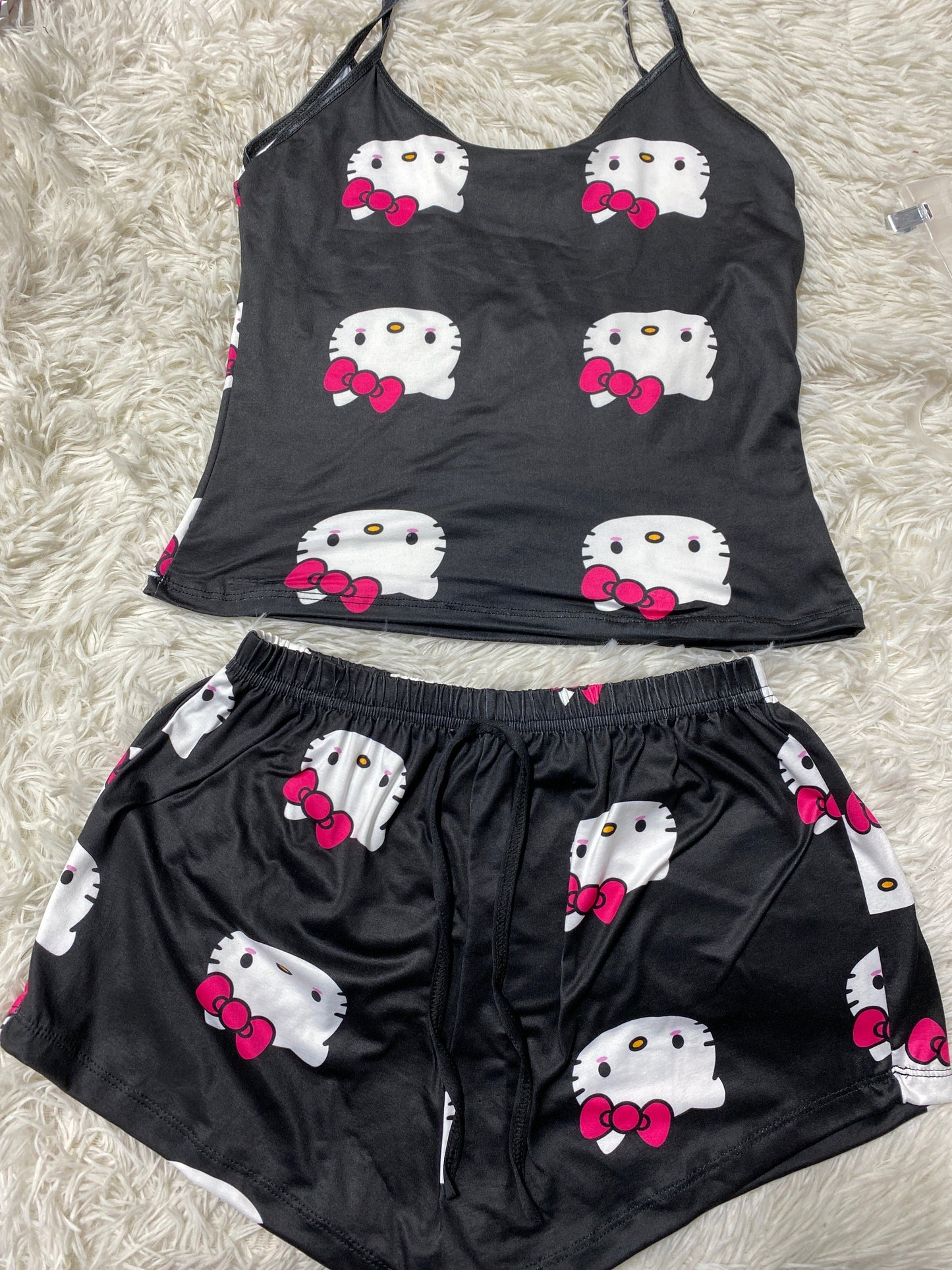 Hello Kitty Faces Women's Pajama Set - Fundies