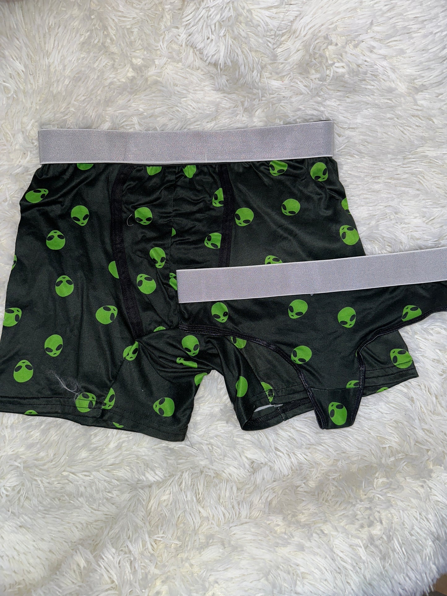 Alien matching couples underwear XL